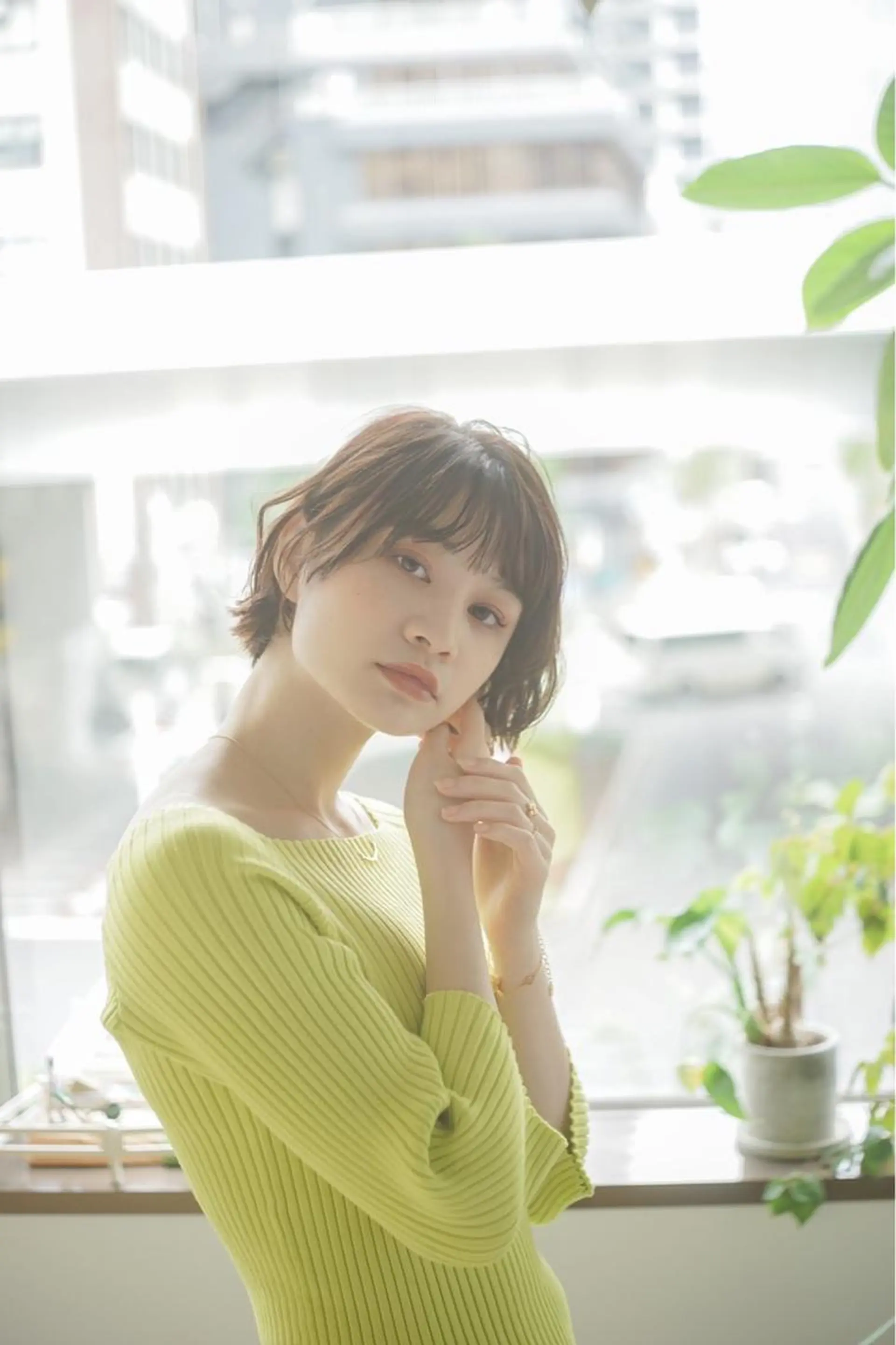 ショート カラー カット ヘアカラー トリートメント 骨格/顔タイプ/ パーソナルカラー菅原のヘアスタイル