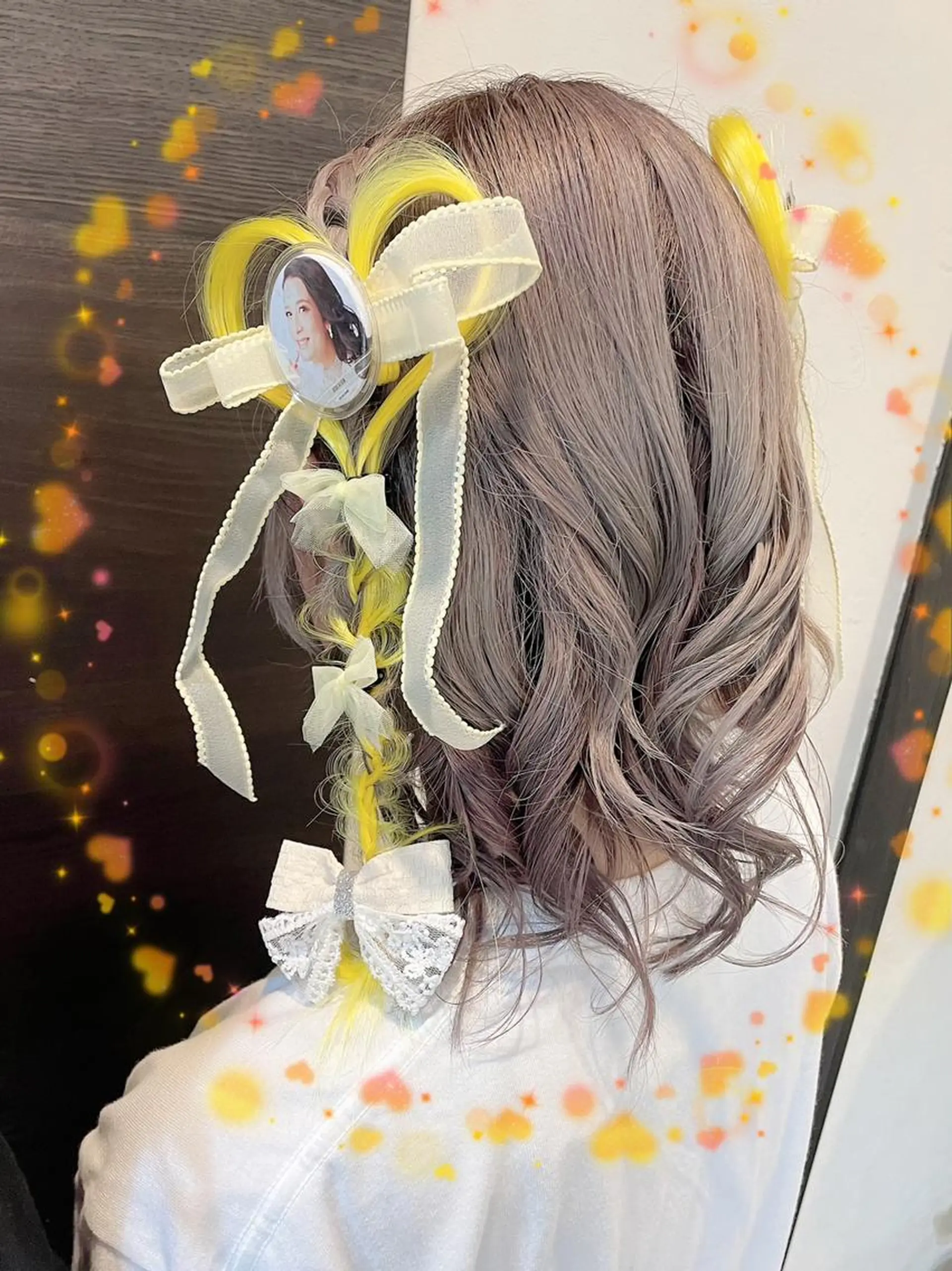 ヘアアレンジ 最高級シールエクステ 💜Fave/あかねのヘアスタイル