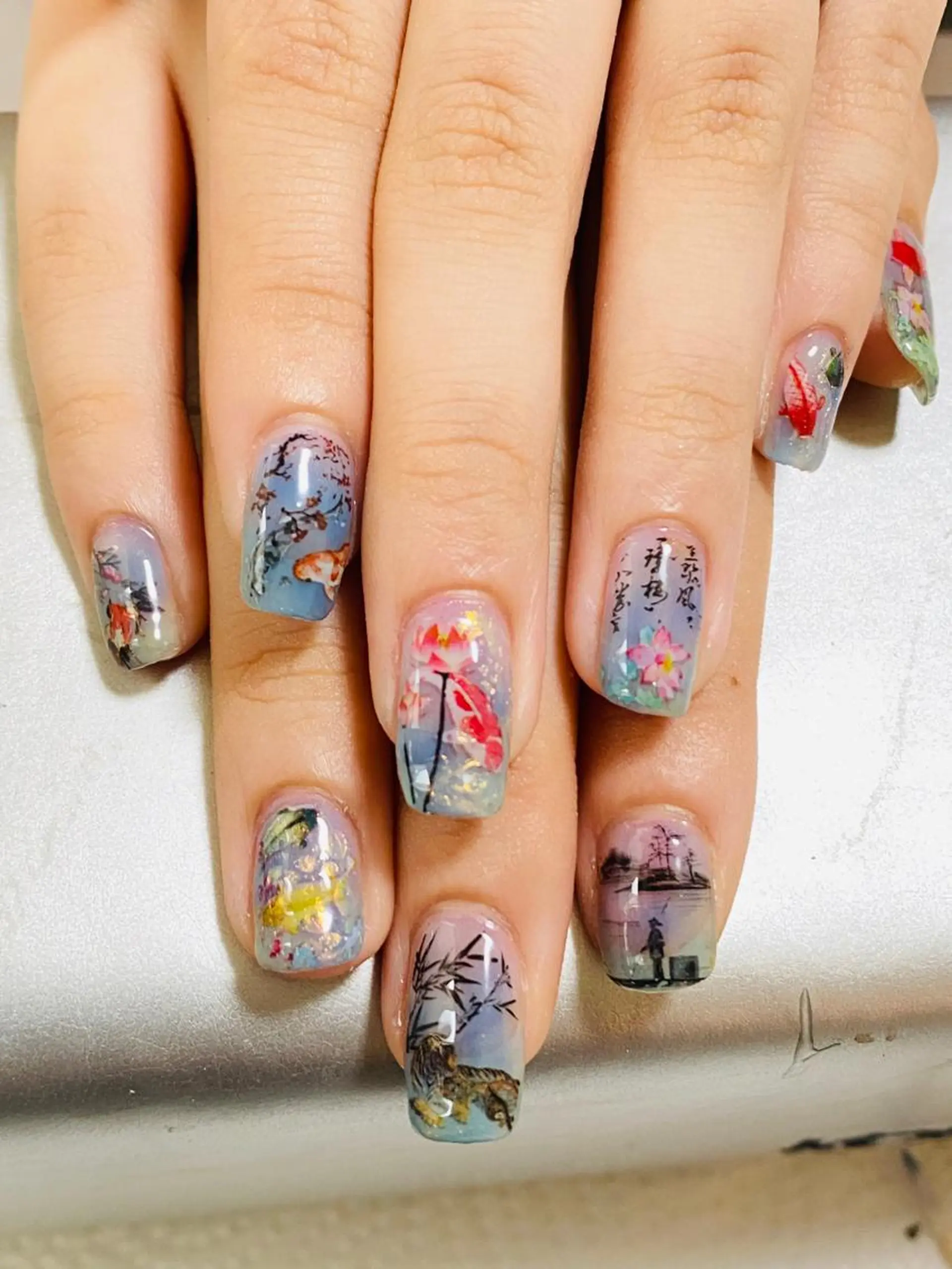 ネイル 自宅ネイルサロン ♦️nuance♦️のネイルデザイン