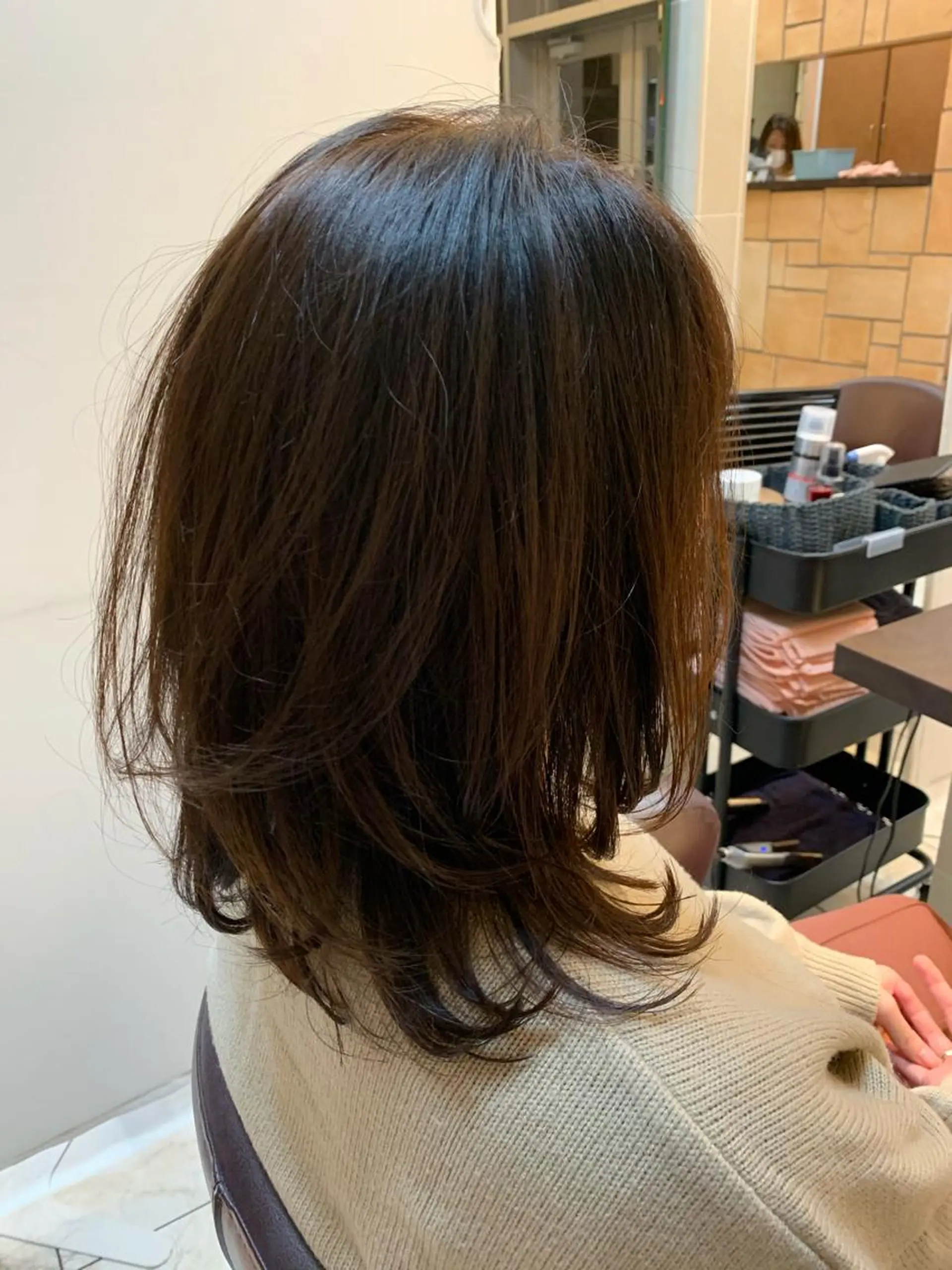 ロング 千葉 香奈のヘアスタイル