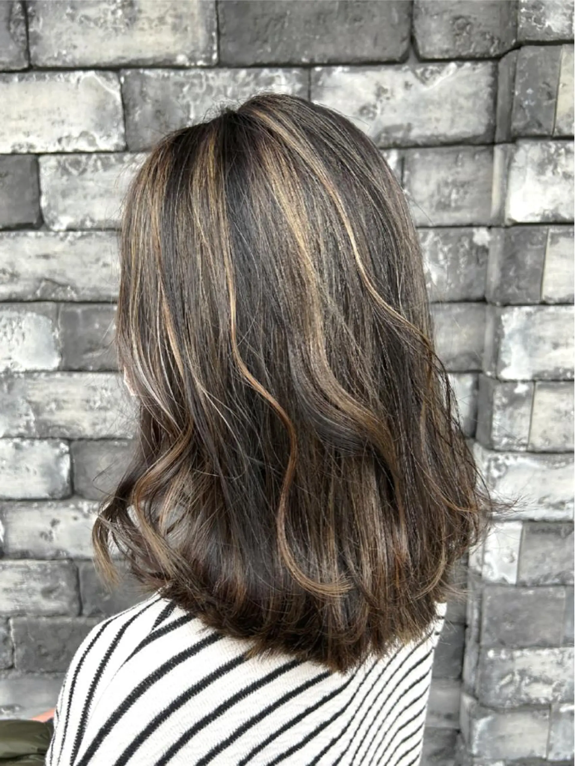 ミディアム ハイライト ヘアカラー トリートメント ヘアセット ❤️千葉県代表❤️ 店長❤️柿本翔一朗のヘアスタイル