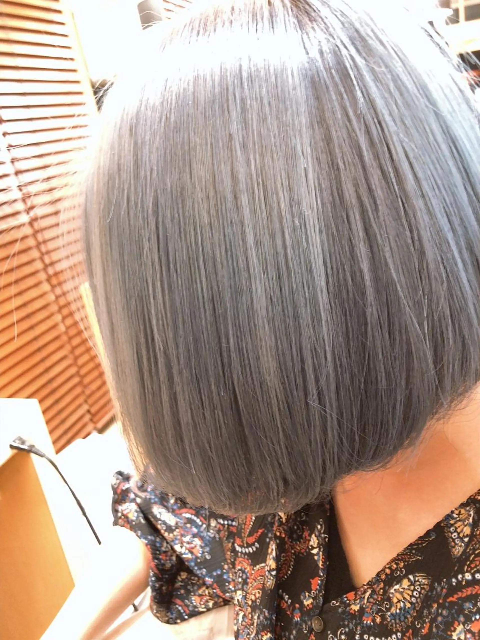 ミディアム ヘアカラー トリートメント レイヤー/ハッシュ 渋谷/サッタのヘアスタイル