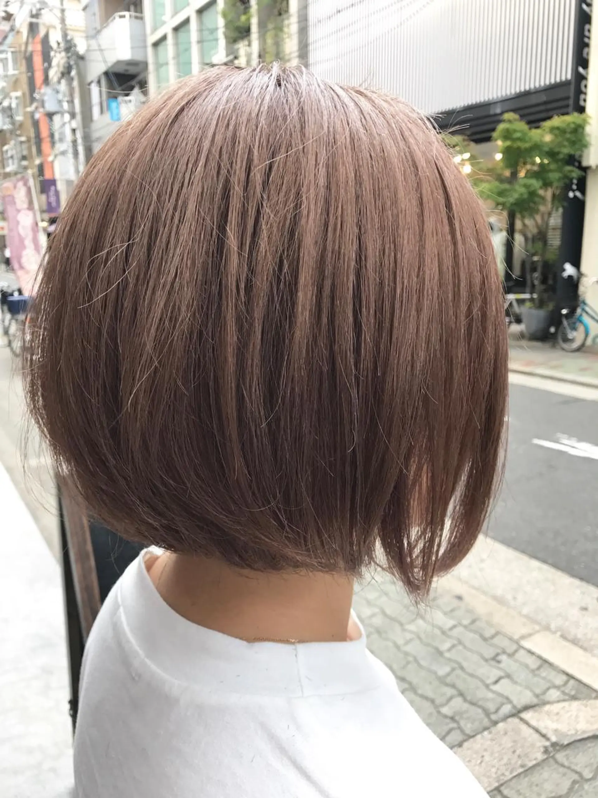 ショート ショートボブ ボブ ショートヘア analogue所属・u harukaのヘアスタイル