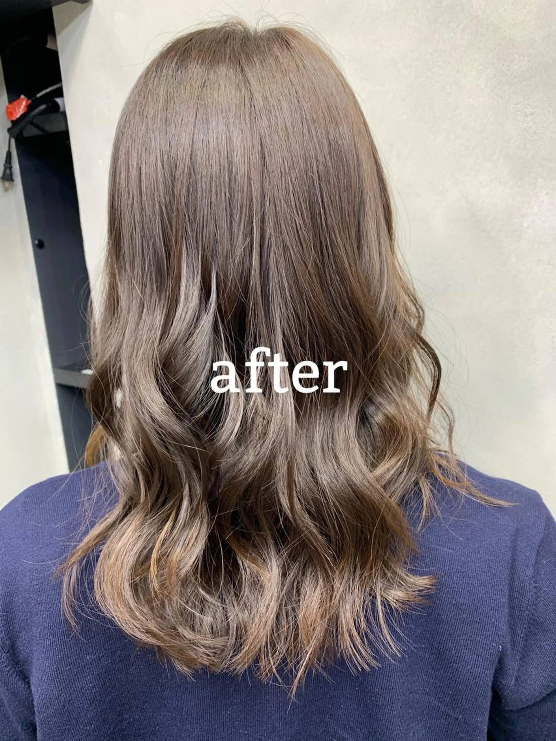 ミディアム トリートメント 新宿/韓国レイヤー 髪質改善カラー/角所のヘアスタイル