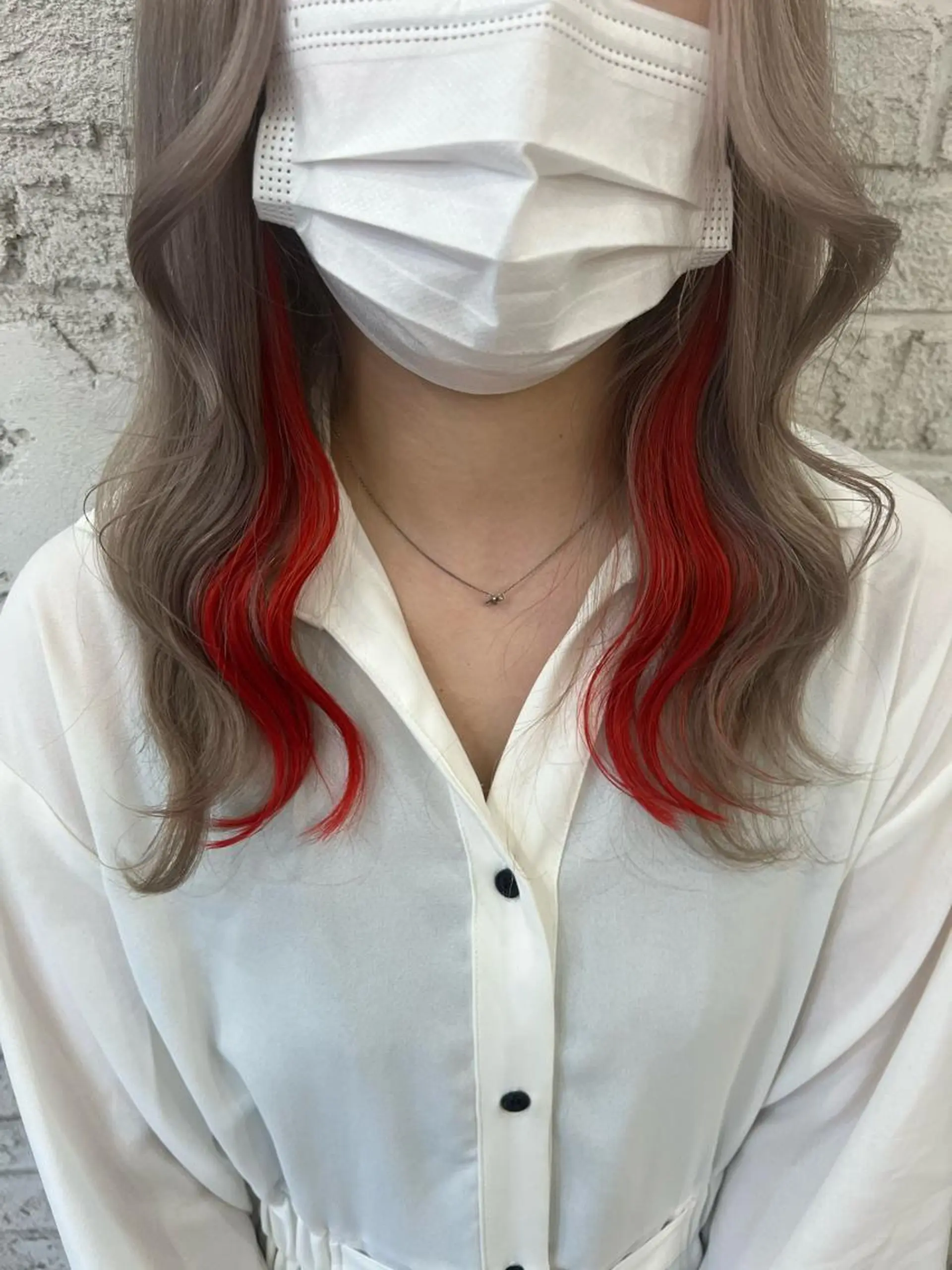 セミロング エクステ エクステ＆艶カラー 🎀YURINA🎀のヘアスタイル