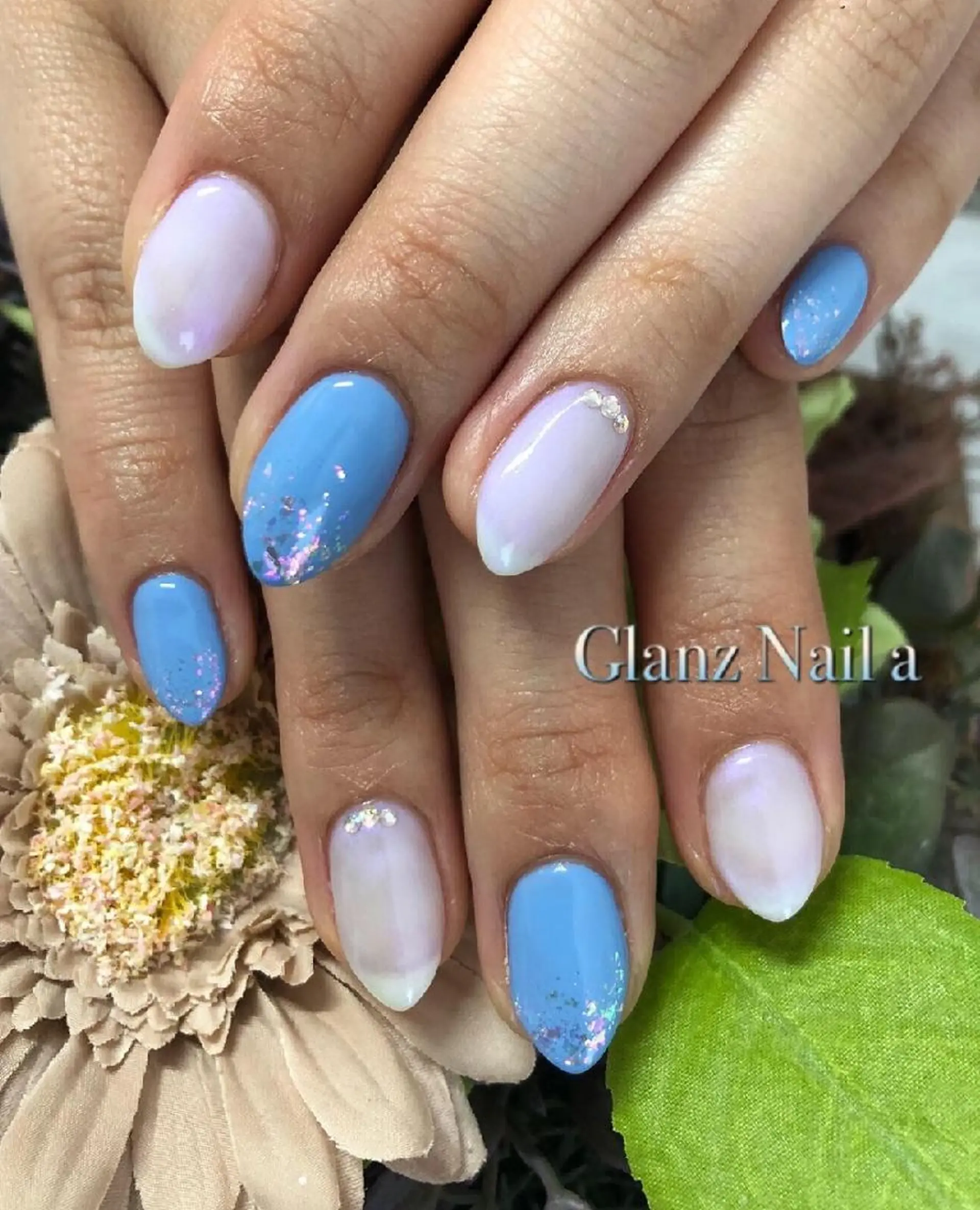 ネイル 夏ネイル Glanz  Nail aのネイルデザイン