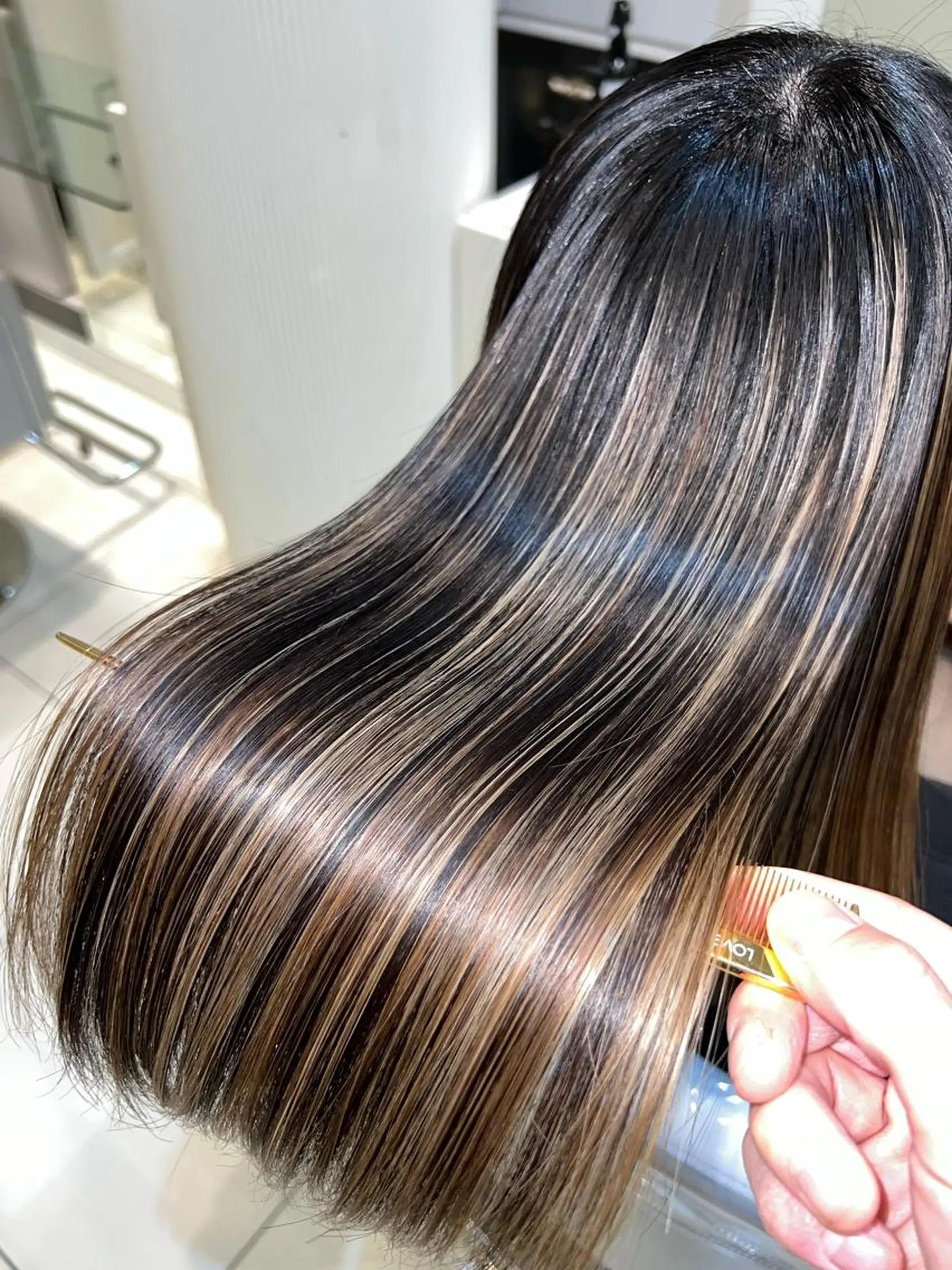 ロング カット ヘアカラー トリートメント 縮毛矯正/髪質改善 /ブリーチ/東陽町✨のヘアスタイル