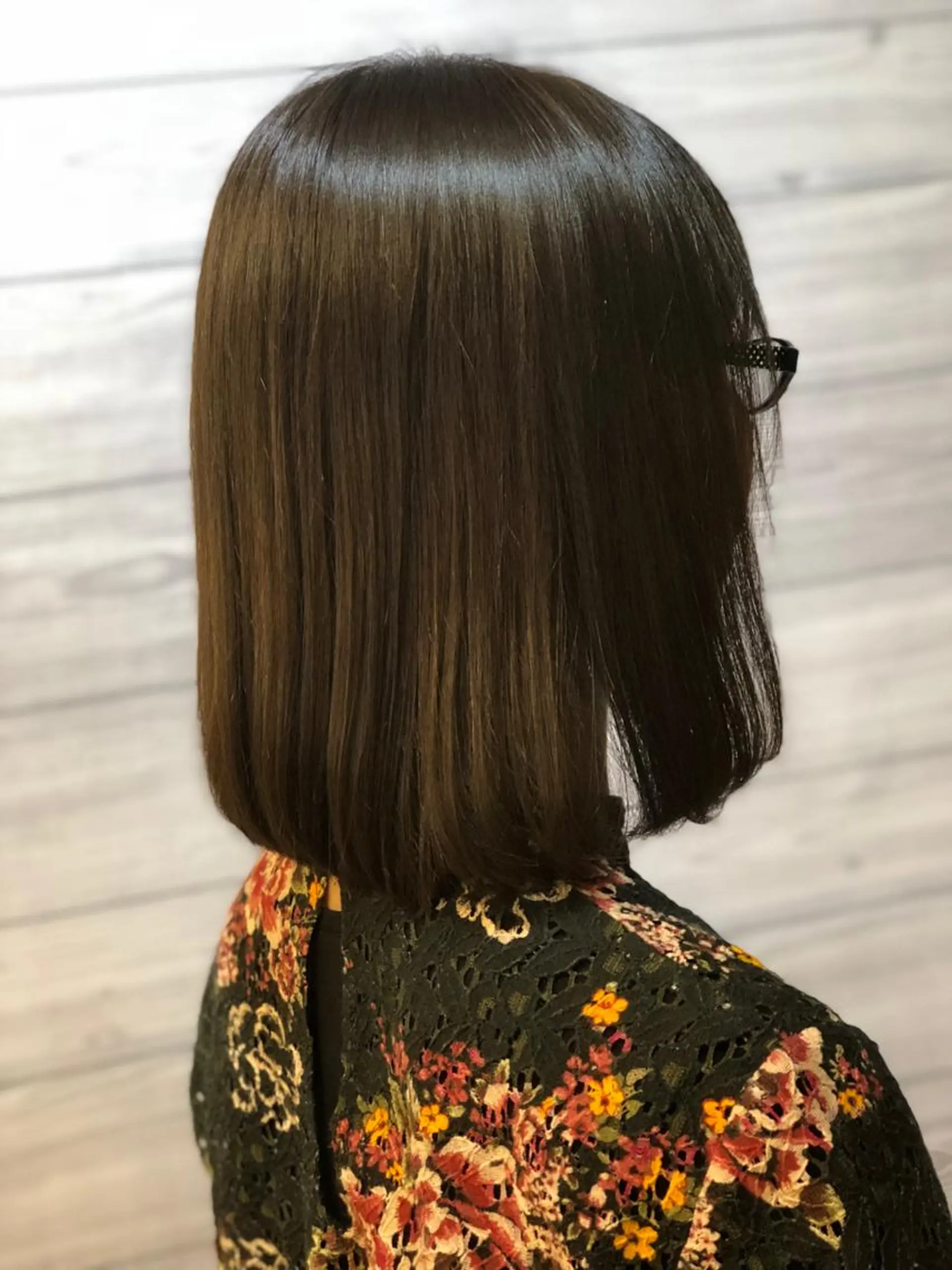 ミディアム カラー アディクシーカラー 縮毛矯正・髪質改善 人気No1🩶北島のヘアスタイル