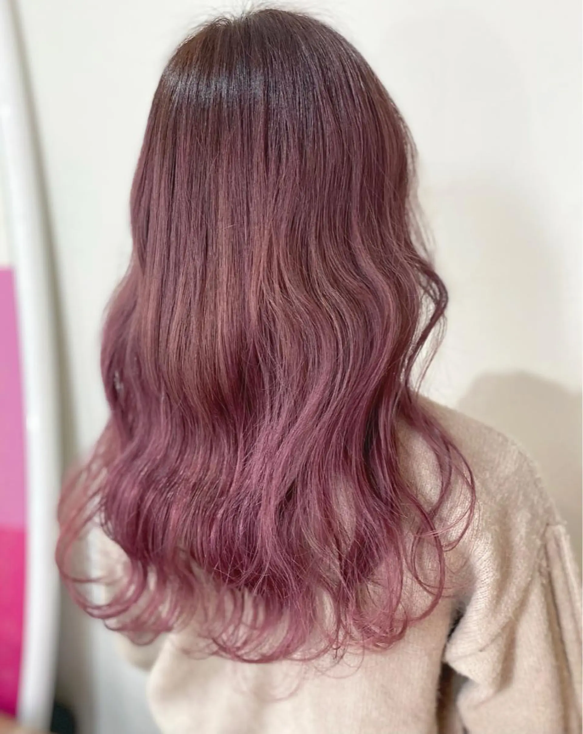 セミロング カラー カット ヘアカラー トリートメント 髪質改善🌟透明感 🌟三塚有紀子のヘアスタイル