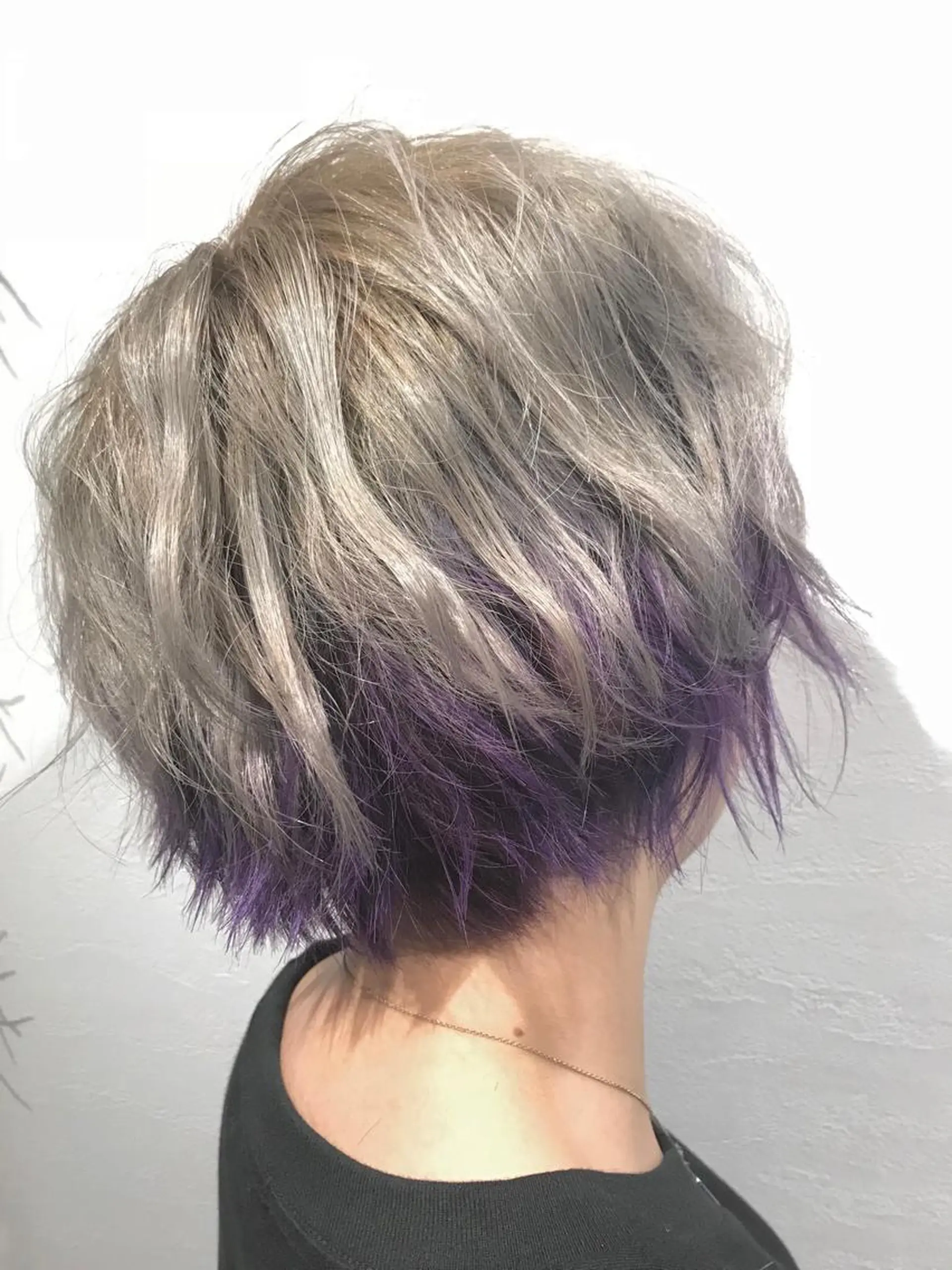 ショート カラー ダブルカラー ショート×カラー 🦊堀米早紀【荻窪】のヘアスタイル