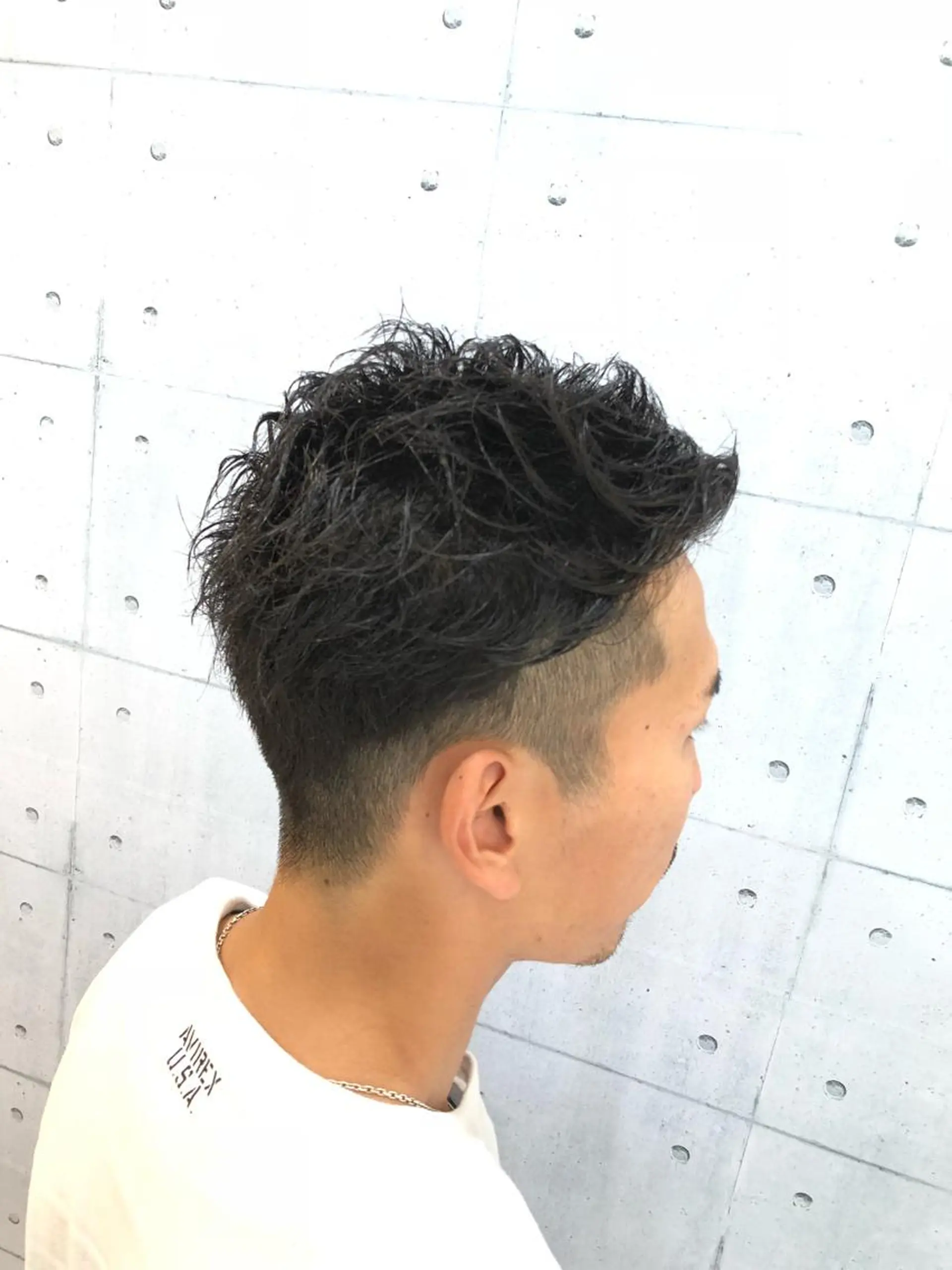 メンズ モヒカン カット 北脇 健治のヘアスタイル