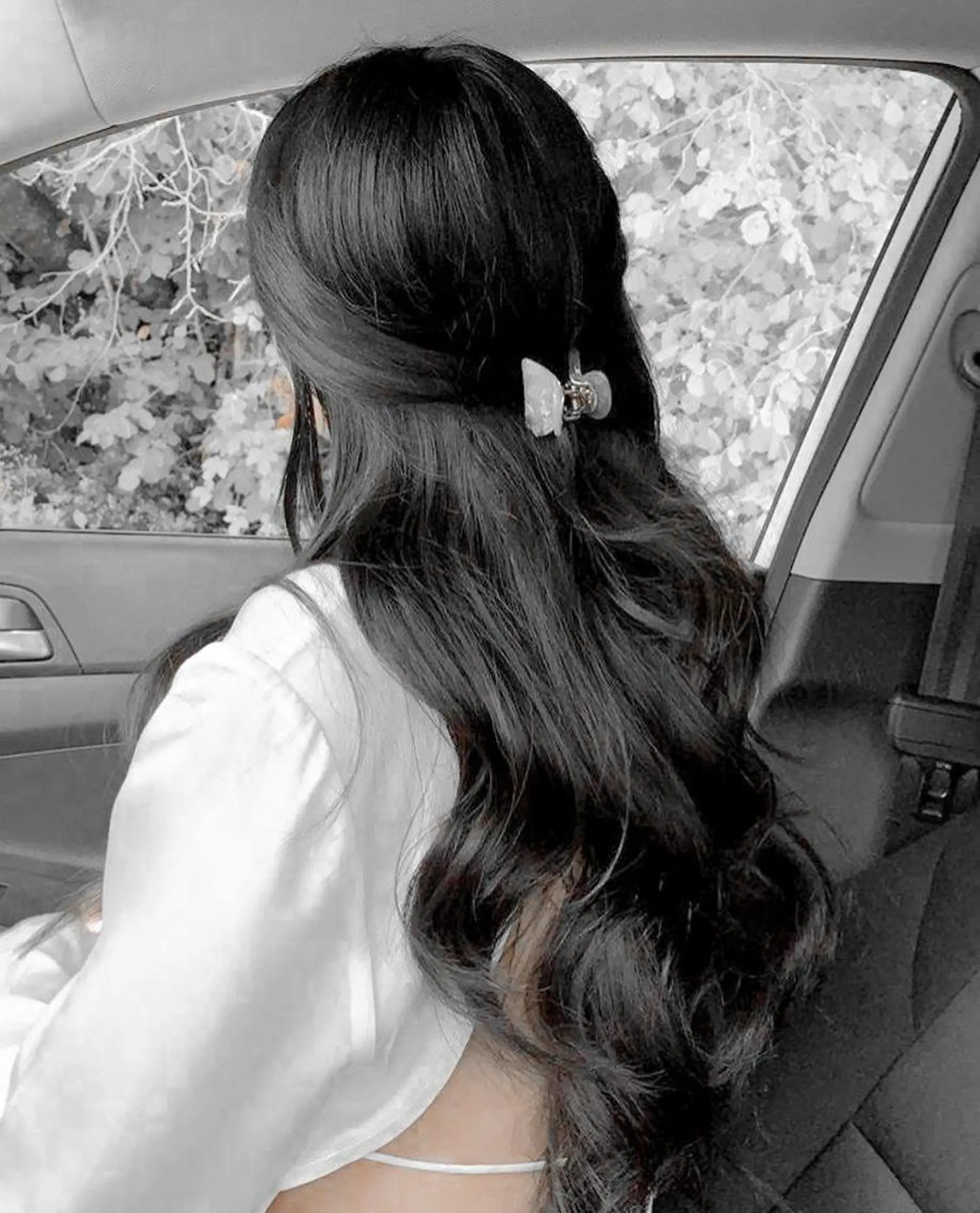 ロング 韓国特化🇰🇷 エクステのヘアスタイル