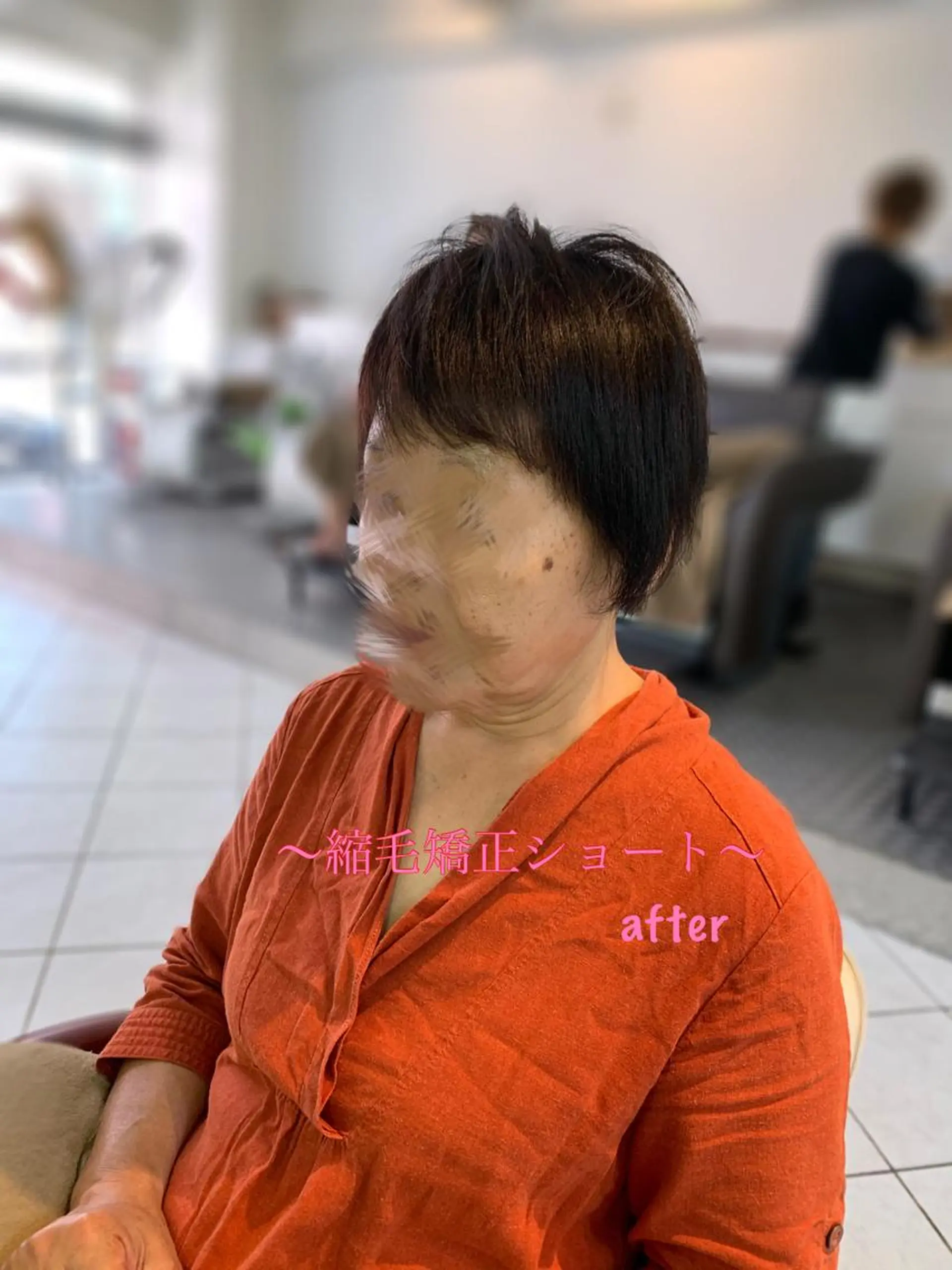 ショート カラー パーマ ～増田 勇輝～のヘアスタイル