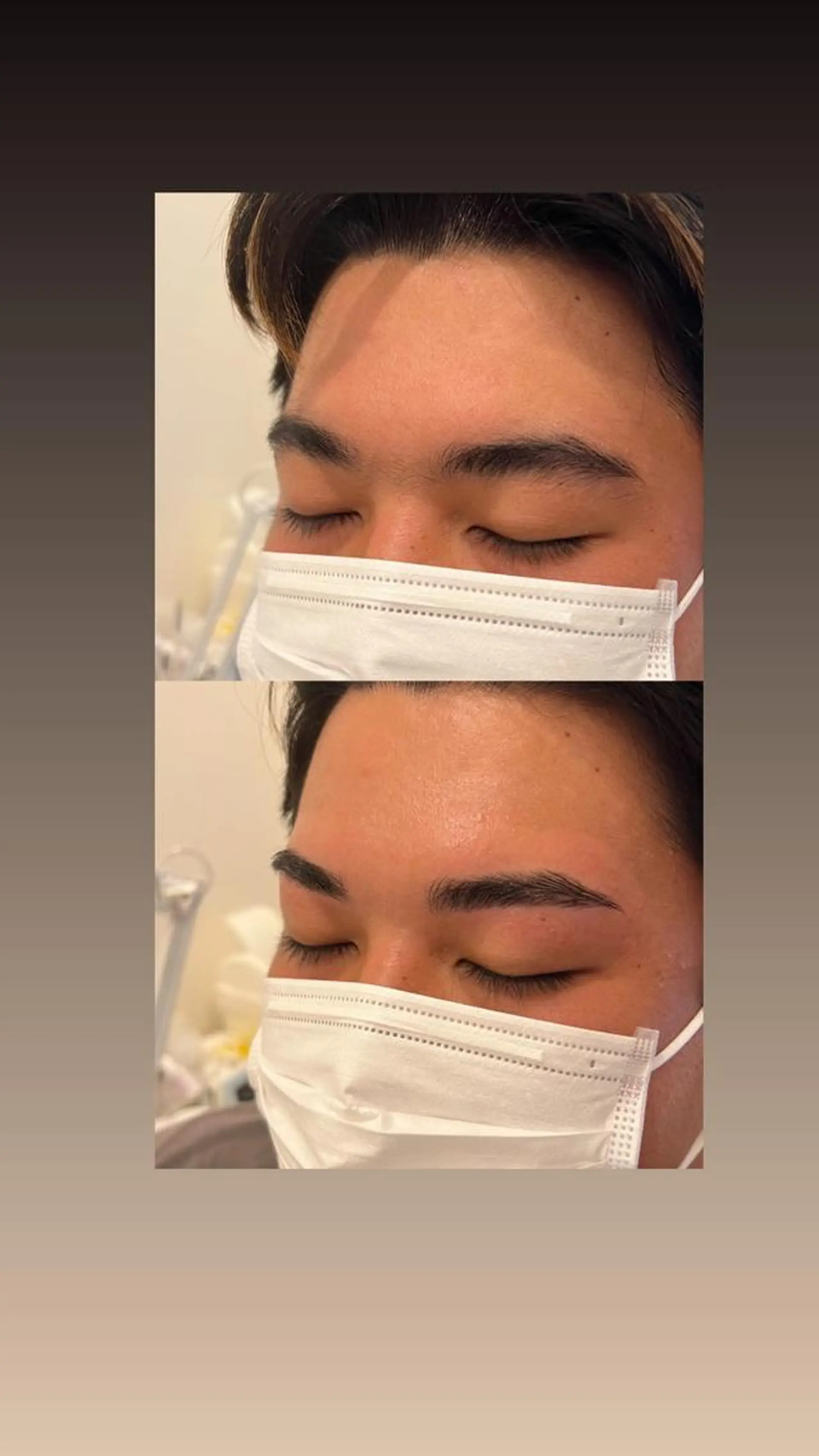 メンズ アイブロウ 🤍plume🤍 遠山のマツエク・マツパデザイン