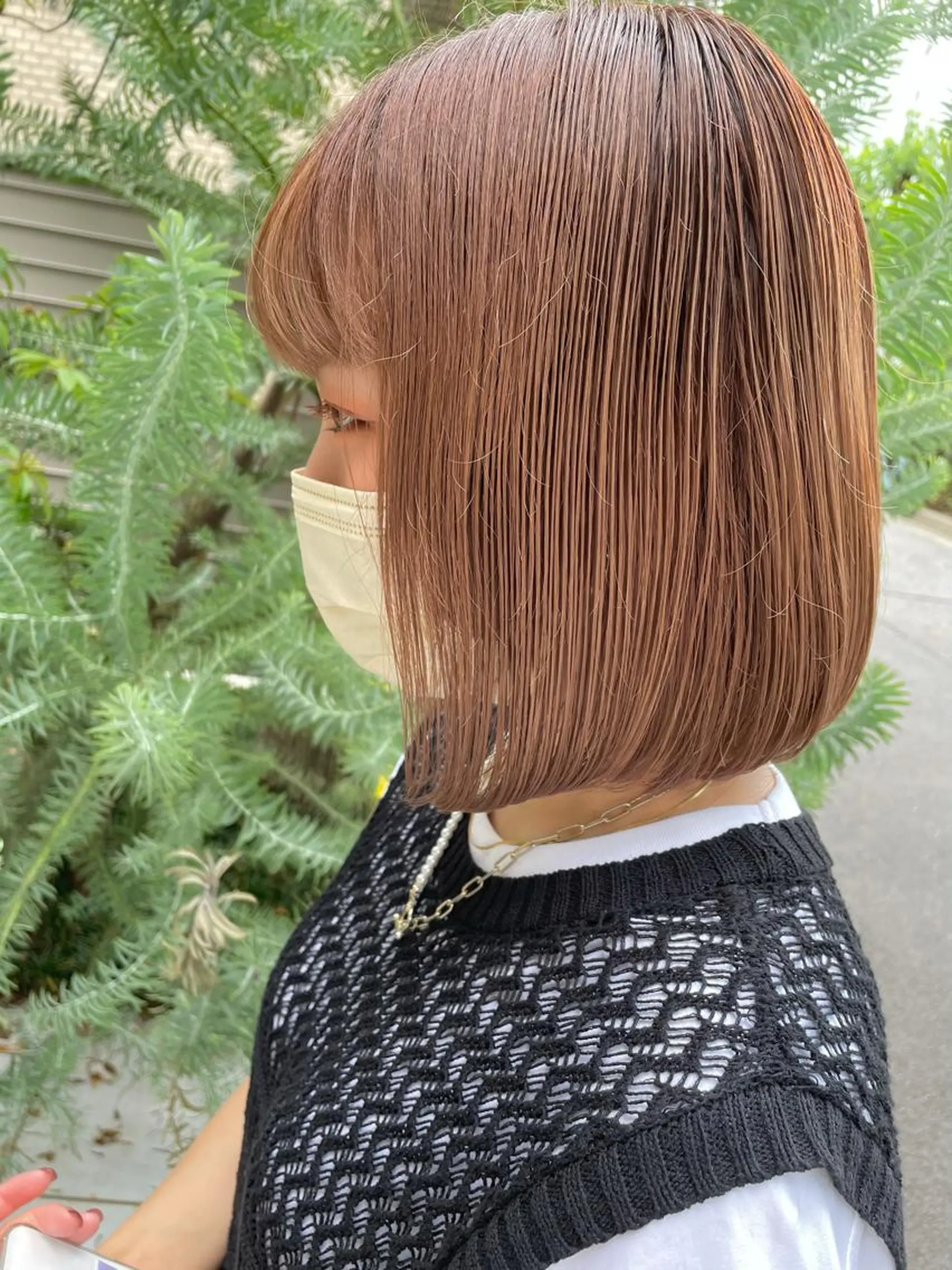 ミディアム newi梅田🫧韓国 ヘア🫧sakiのヘアスタイル