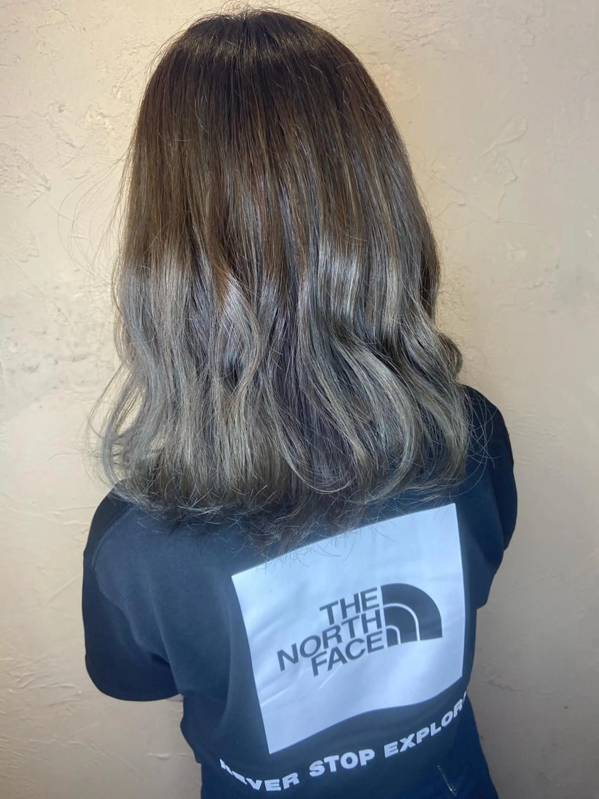 セミロング カラー ヘアカラー 馬場 瑞穂のヘアスタイル