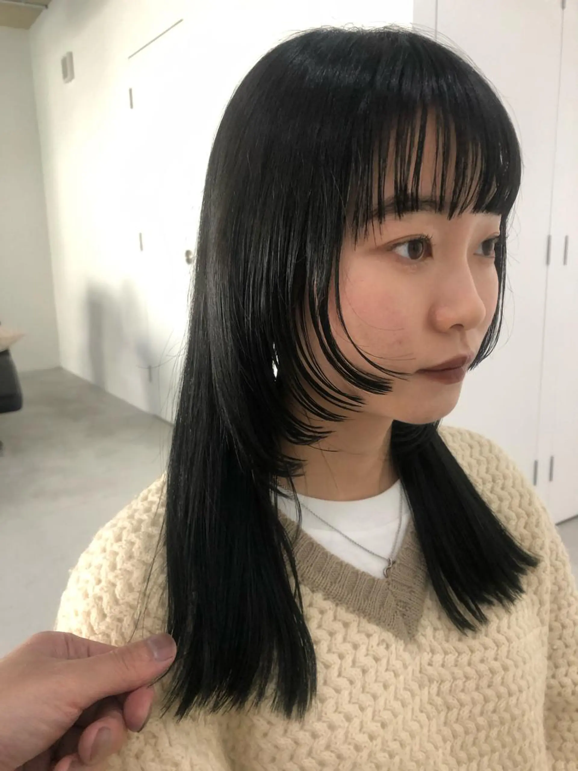 セミロング MIGxLIG所属・けー ボブのヘアスタイル
