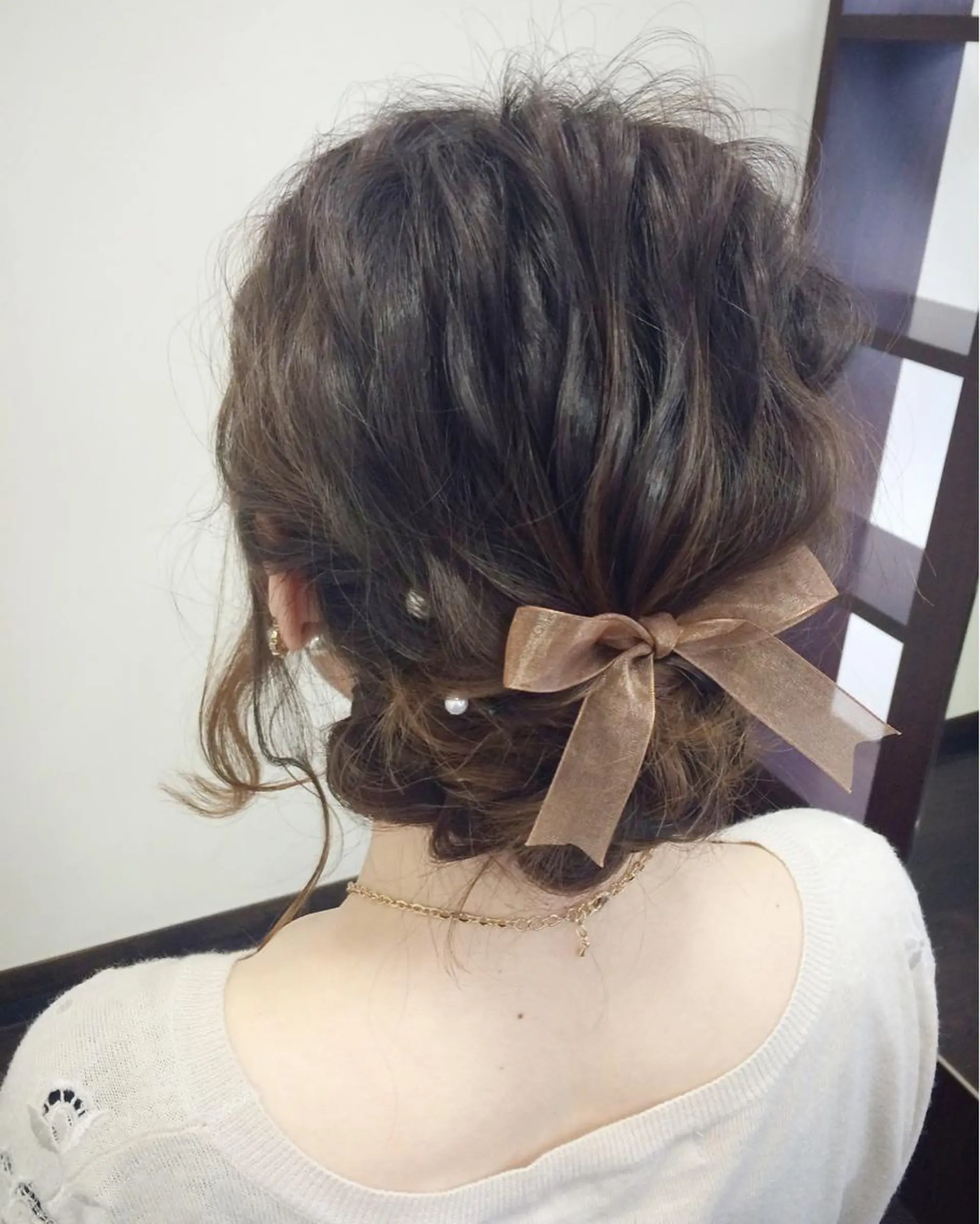 ミディアム セミロング ロング ヘアアレンジ 沢田 瞳のヘアスタイル