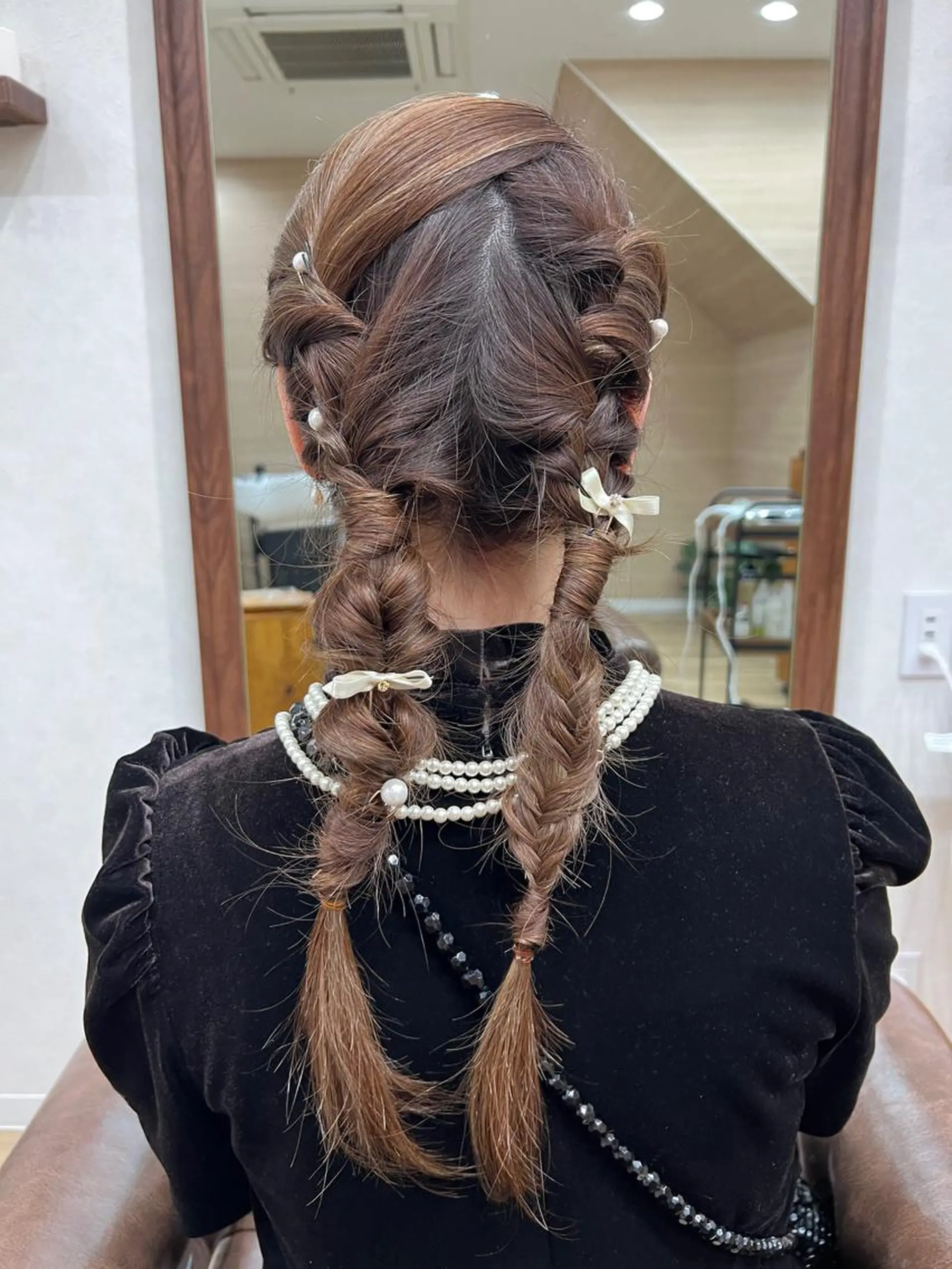 ヘアアレンジ ツインテール 🍇おぐら めぐみ🍇のヘアスタイル