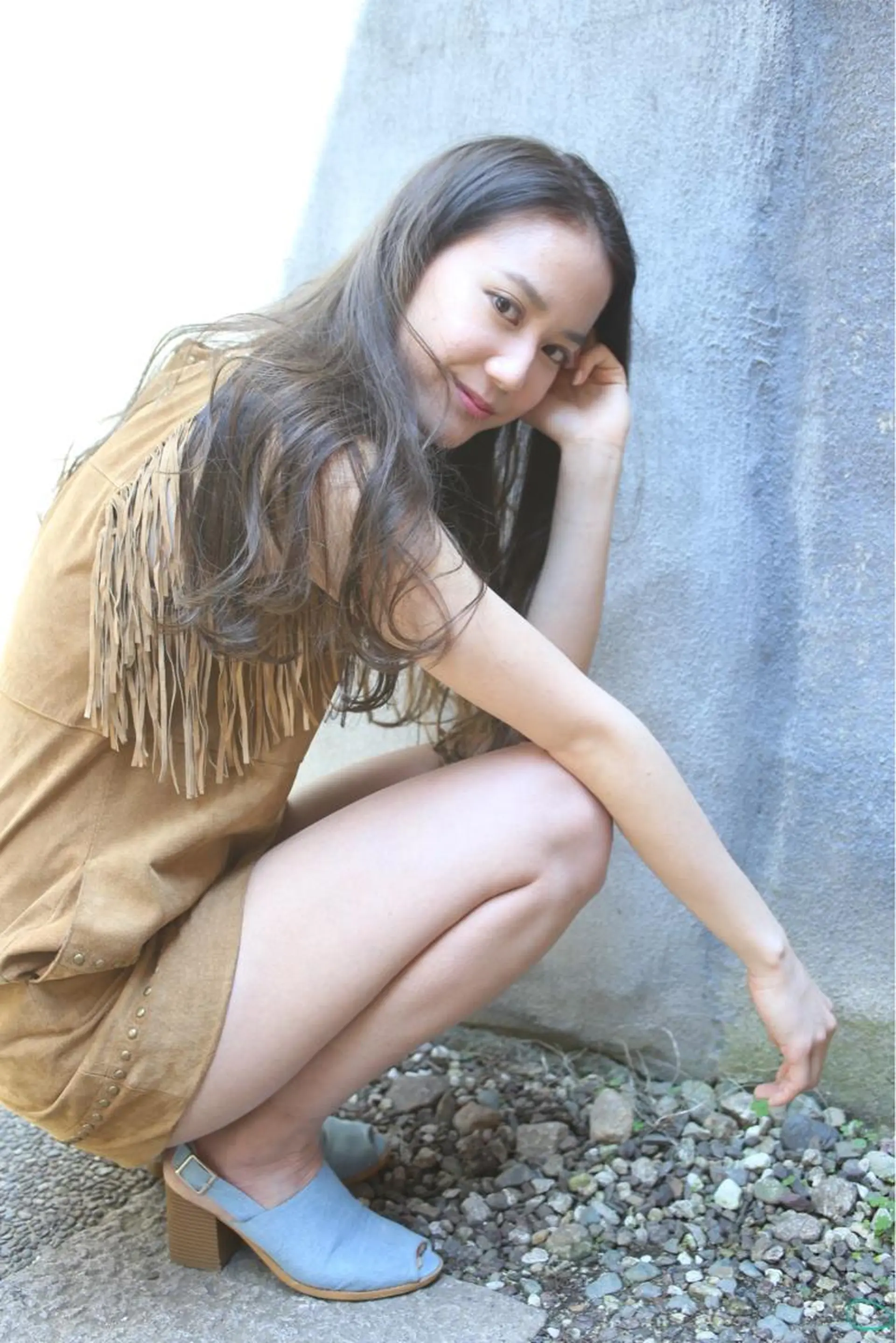 ロング カラー vato マンツーマンサロンのヘアスタイル