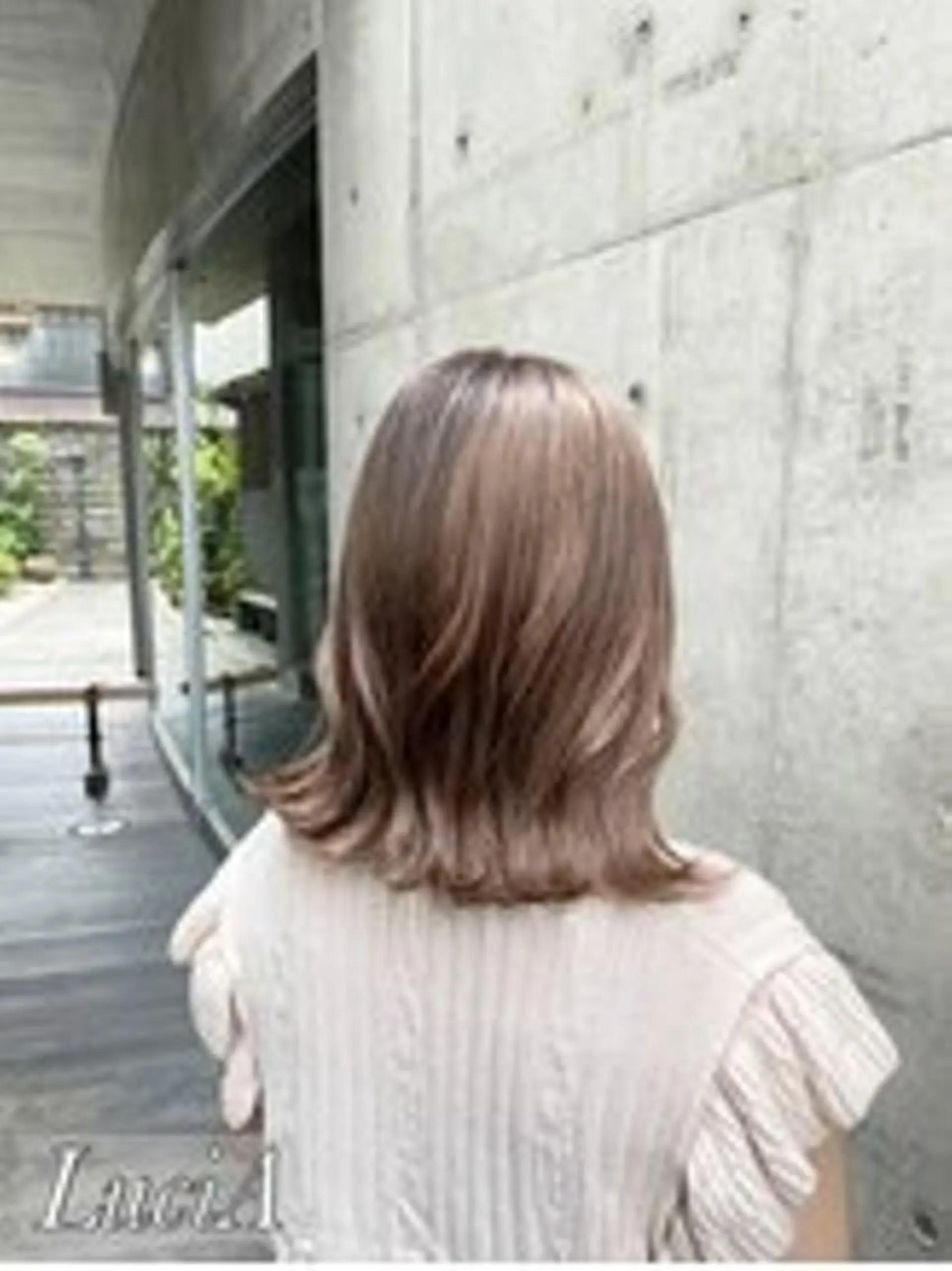 カラー ロング ヘアアレンジ エクステ LuciAのヘアスタイル