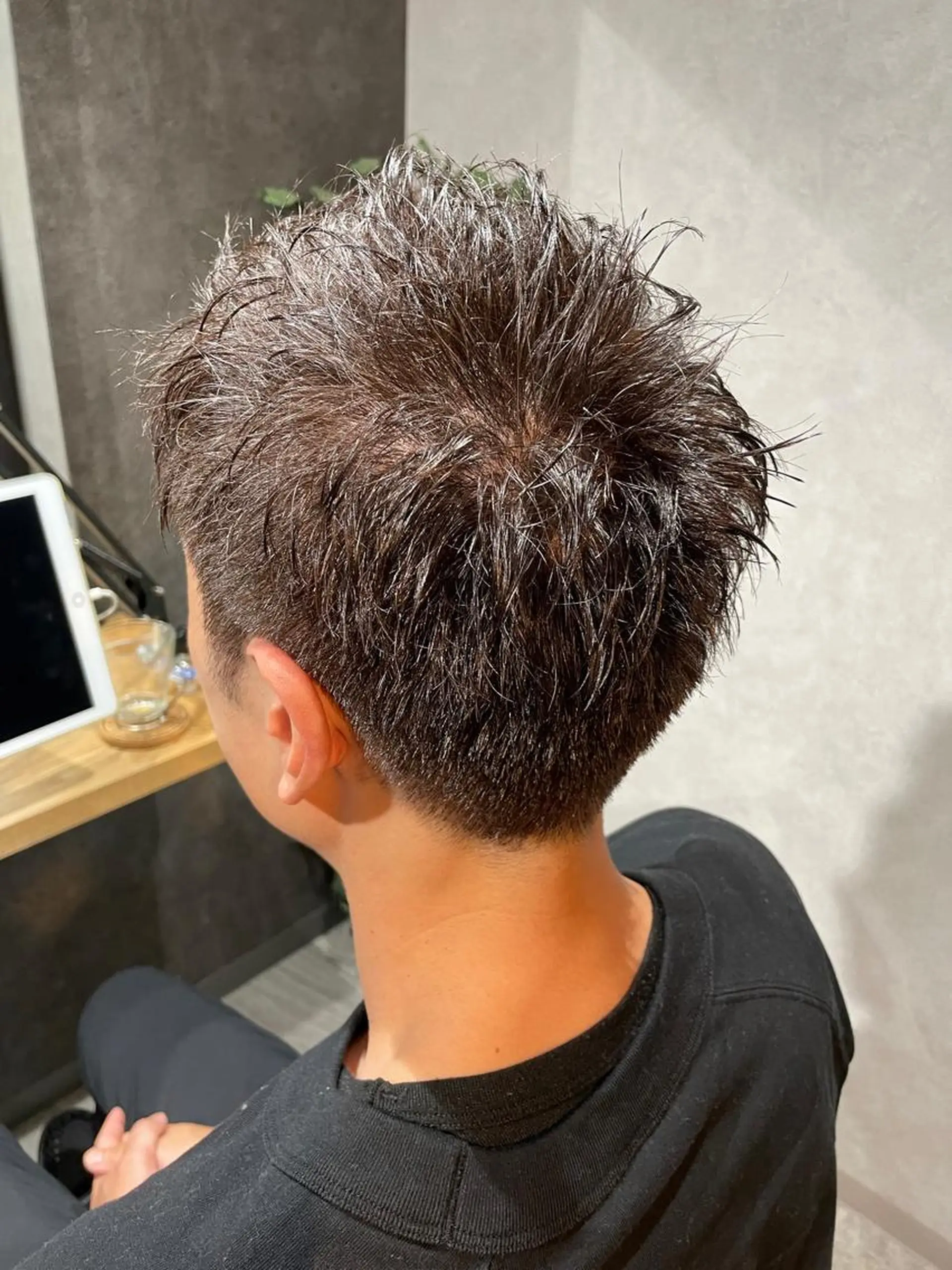 ショート メンズ Re:nk hair&relaxのヘアスタイル