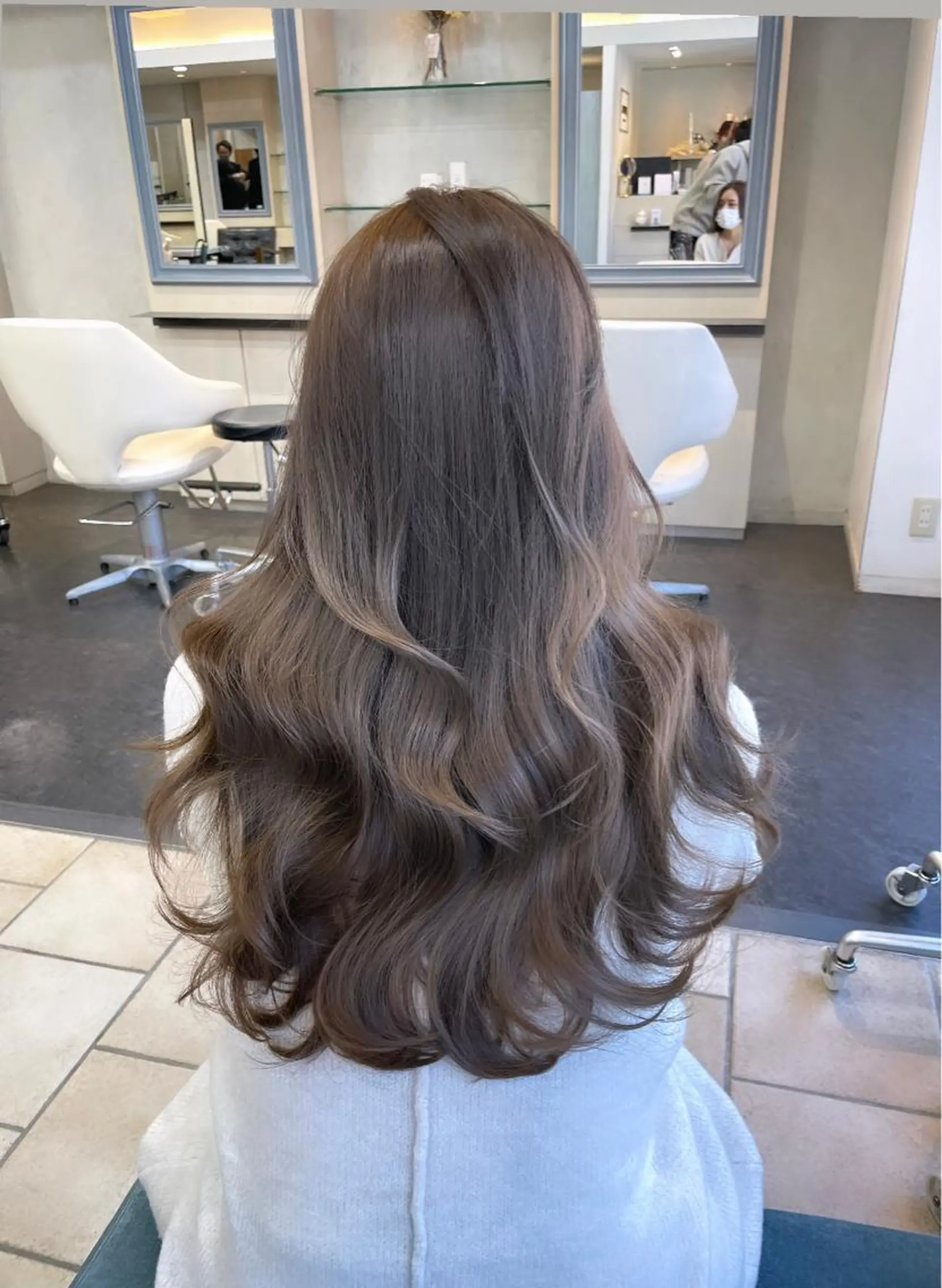 ロング 韓国ヘア🤍🇰🇷 ‪🫶🏻吉満のヘアスタイル