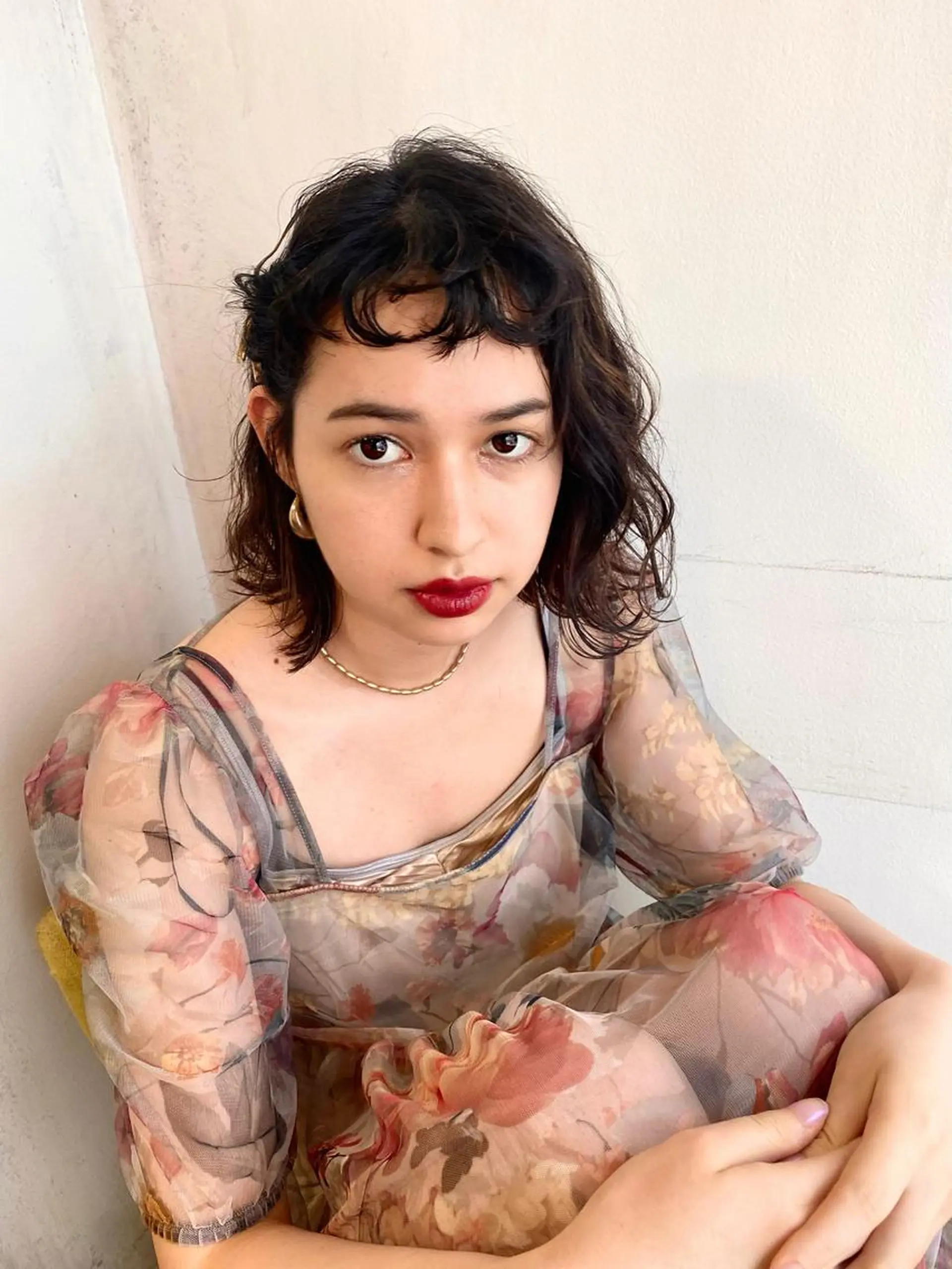 ショート ハイトーンカラー🍑 心斎橋のヘアスタイル