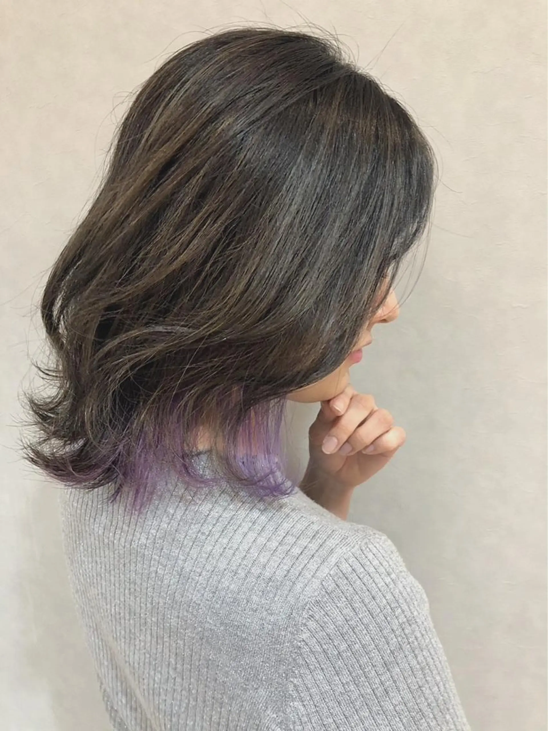 ミディアム カラー ヘアアレンジ 指名支持率NO.1 スタイリストのヘアスタイル
