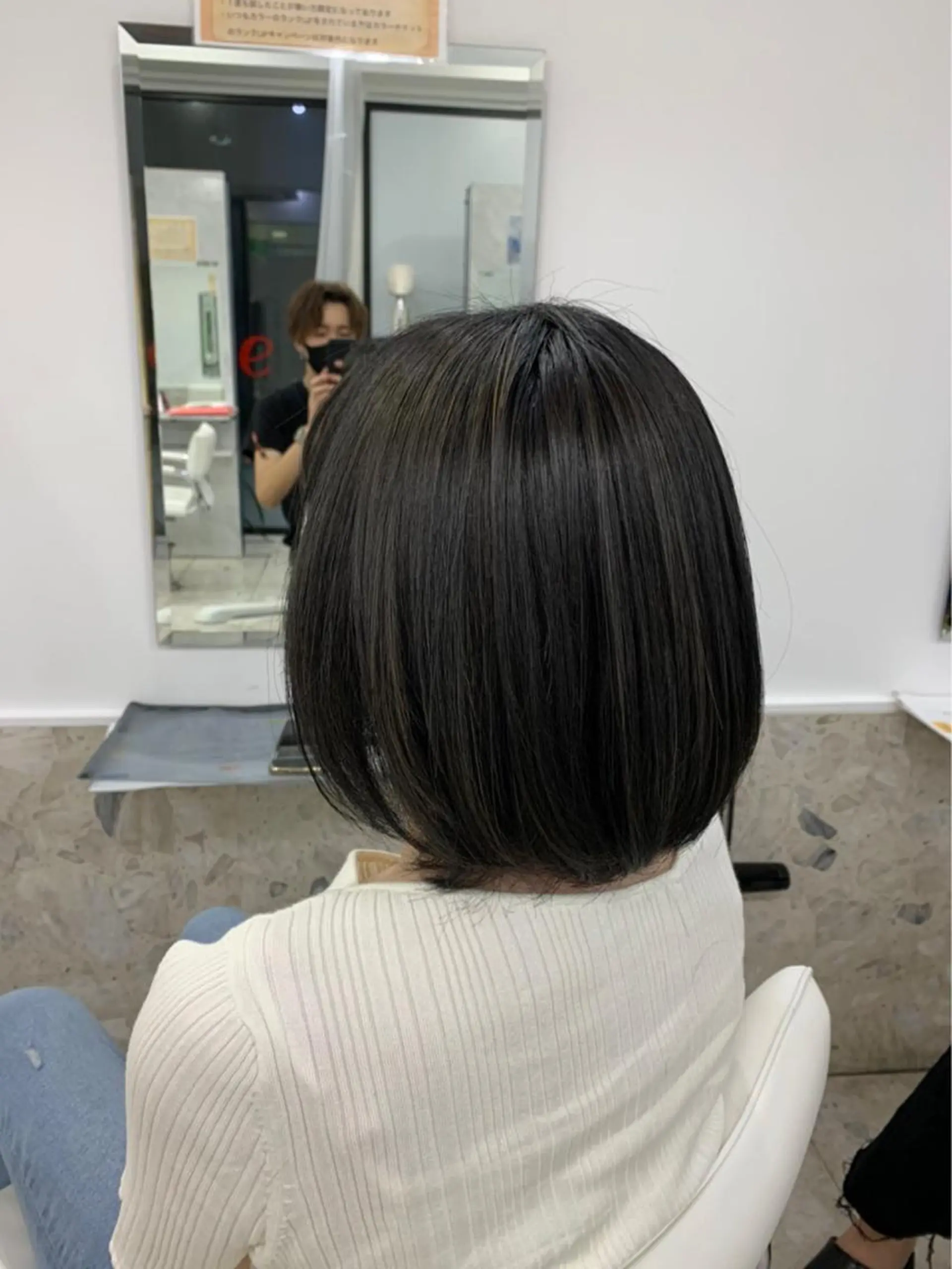 ショート カラー カラー特化サロン ピリナ相武台前のヘアスタイル