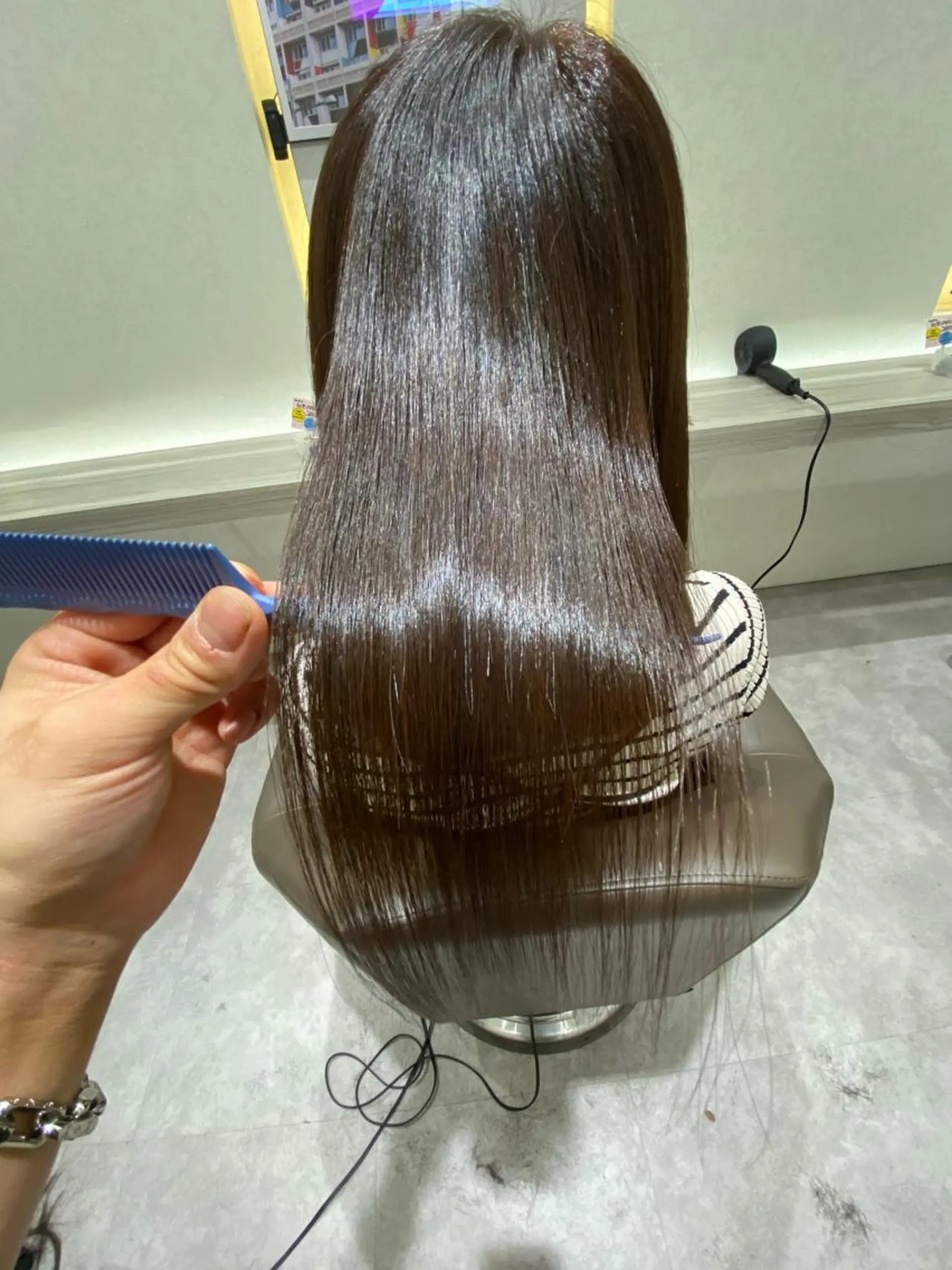 セミロング カラー ムトウセイマ/艶髪 /艶ケアWブリーチのヘアスタイル