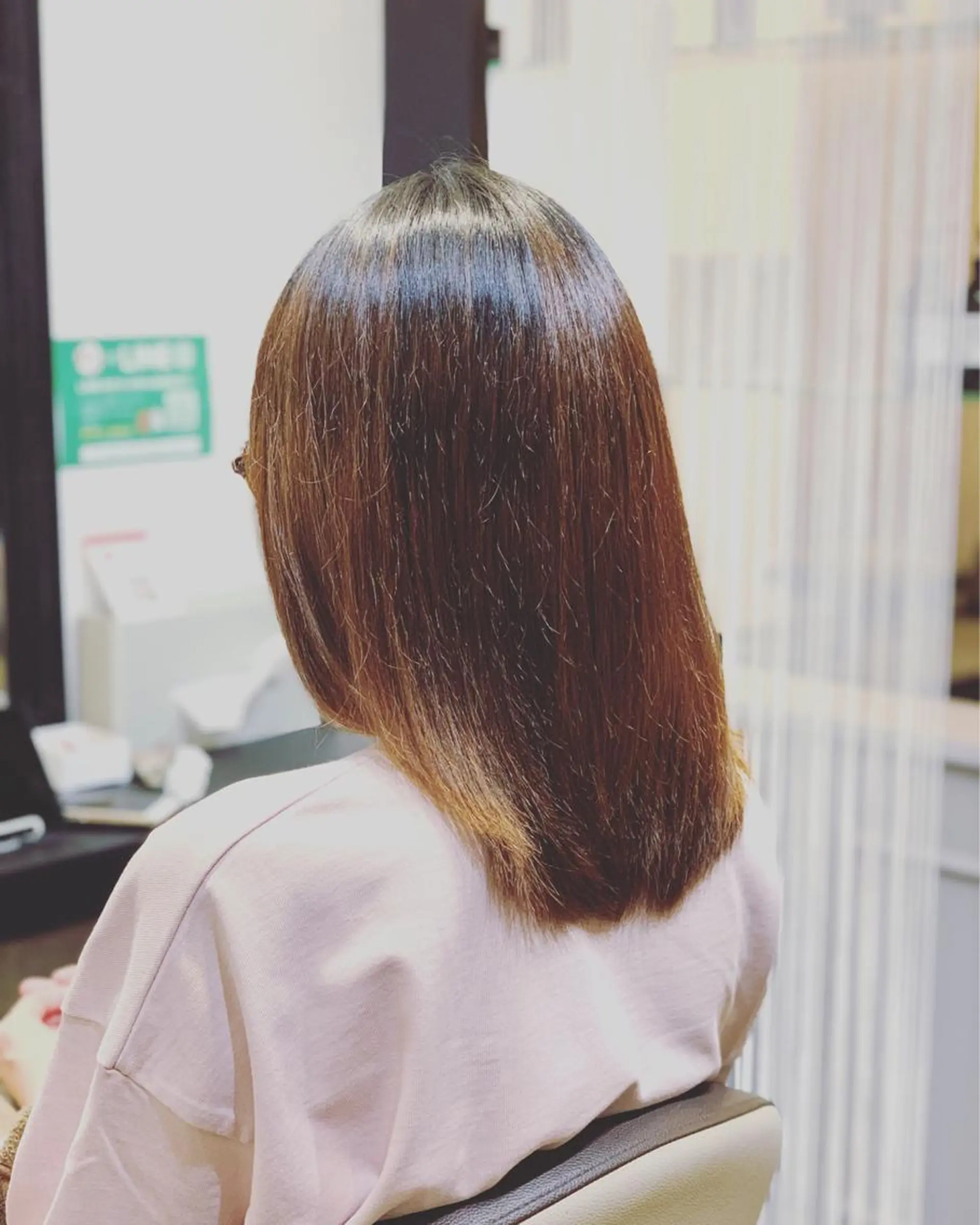 ミディアム 川村 綾のヘアスタイル