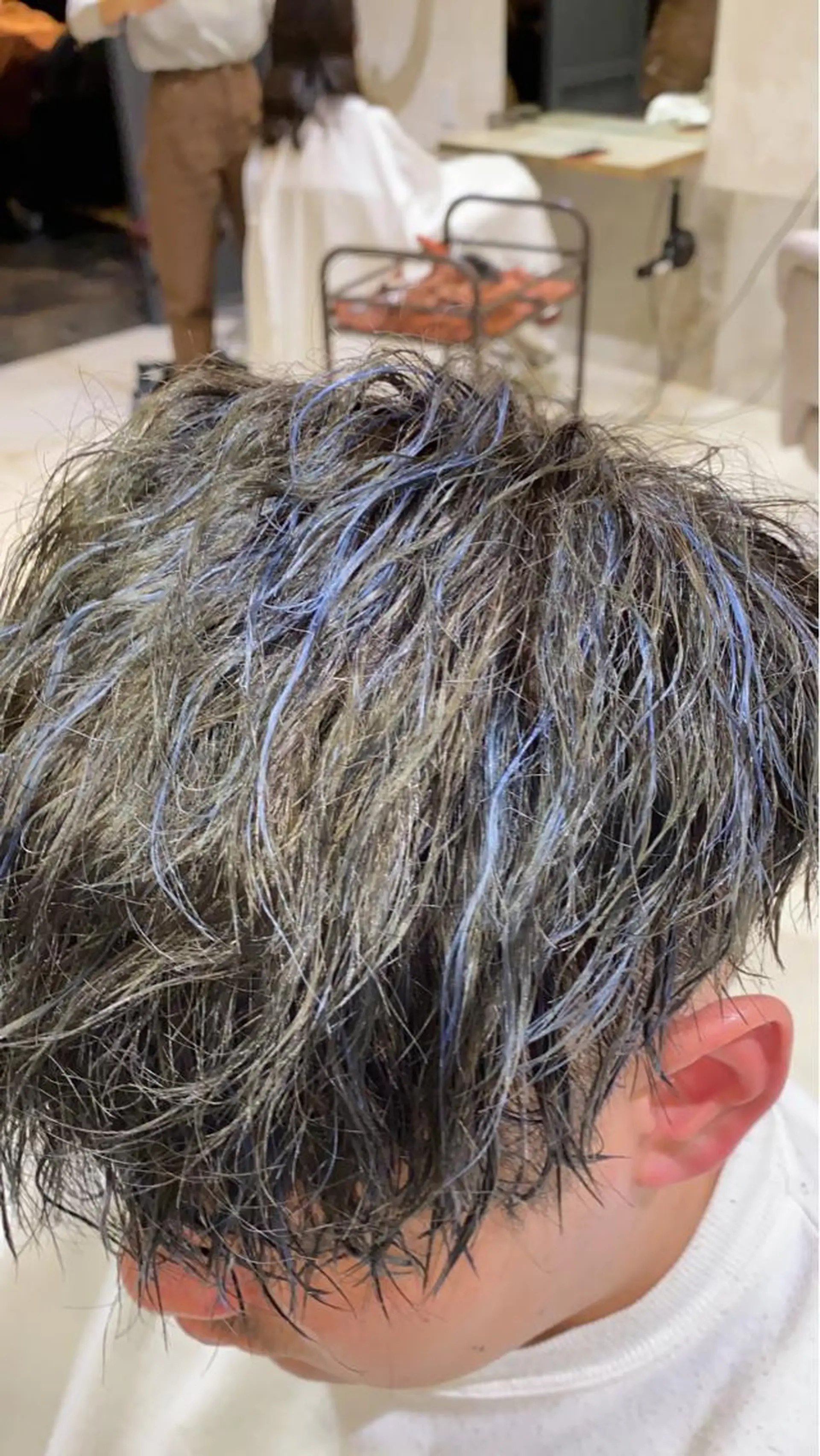 ショート パーマ メンズ CIEL天六店所属・CIEL天六店 三上春のヘアスタイル