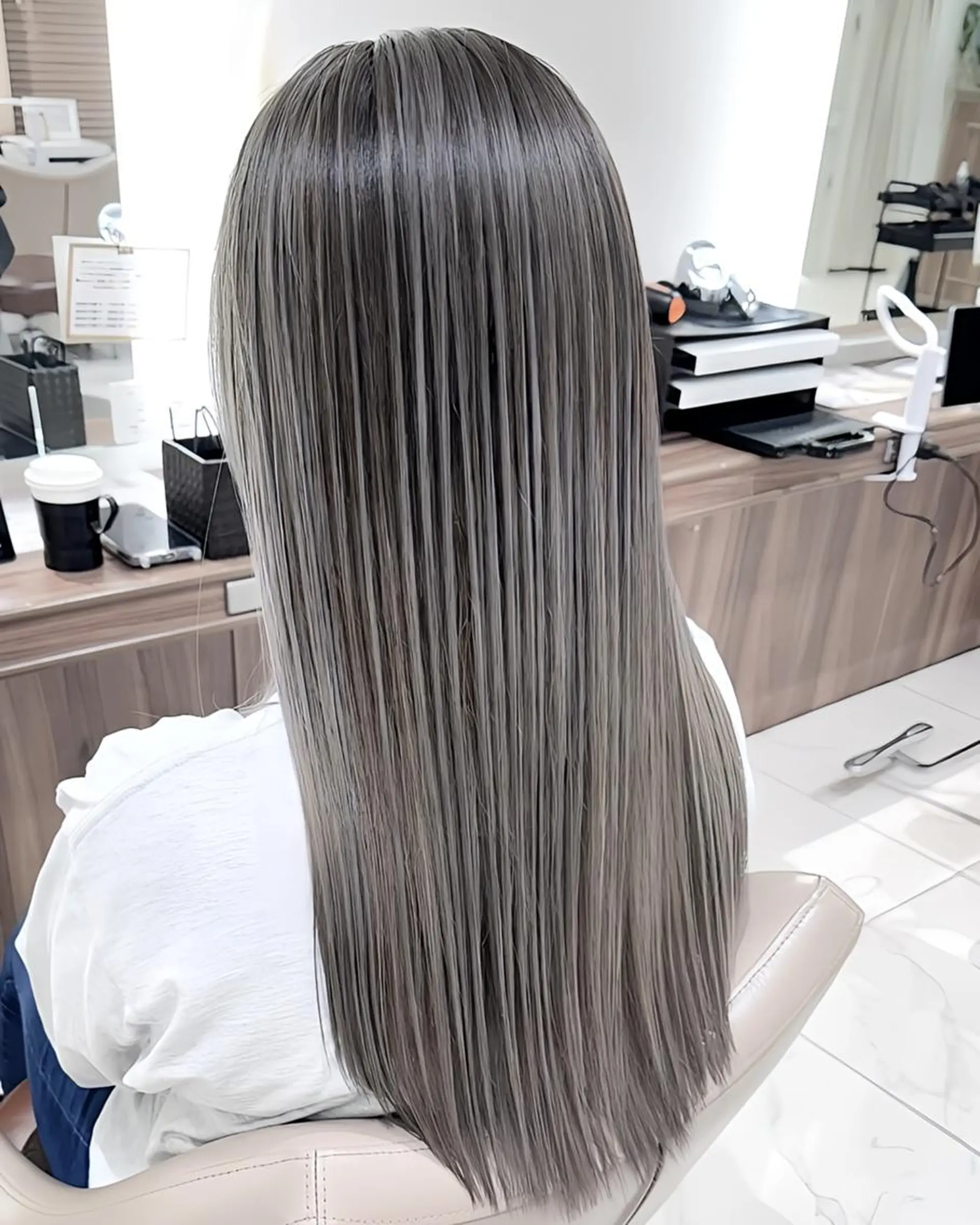 パーマ カラー 髪質改善 ヘアカラー トリートメント 高橋凜/髪質改善/ 縮毛矯正/カラーのヘアスタイル