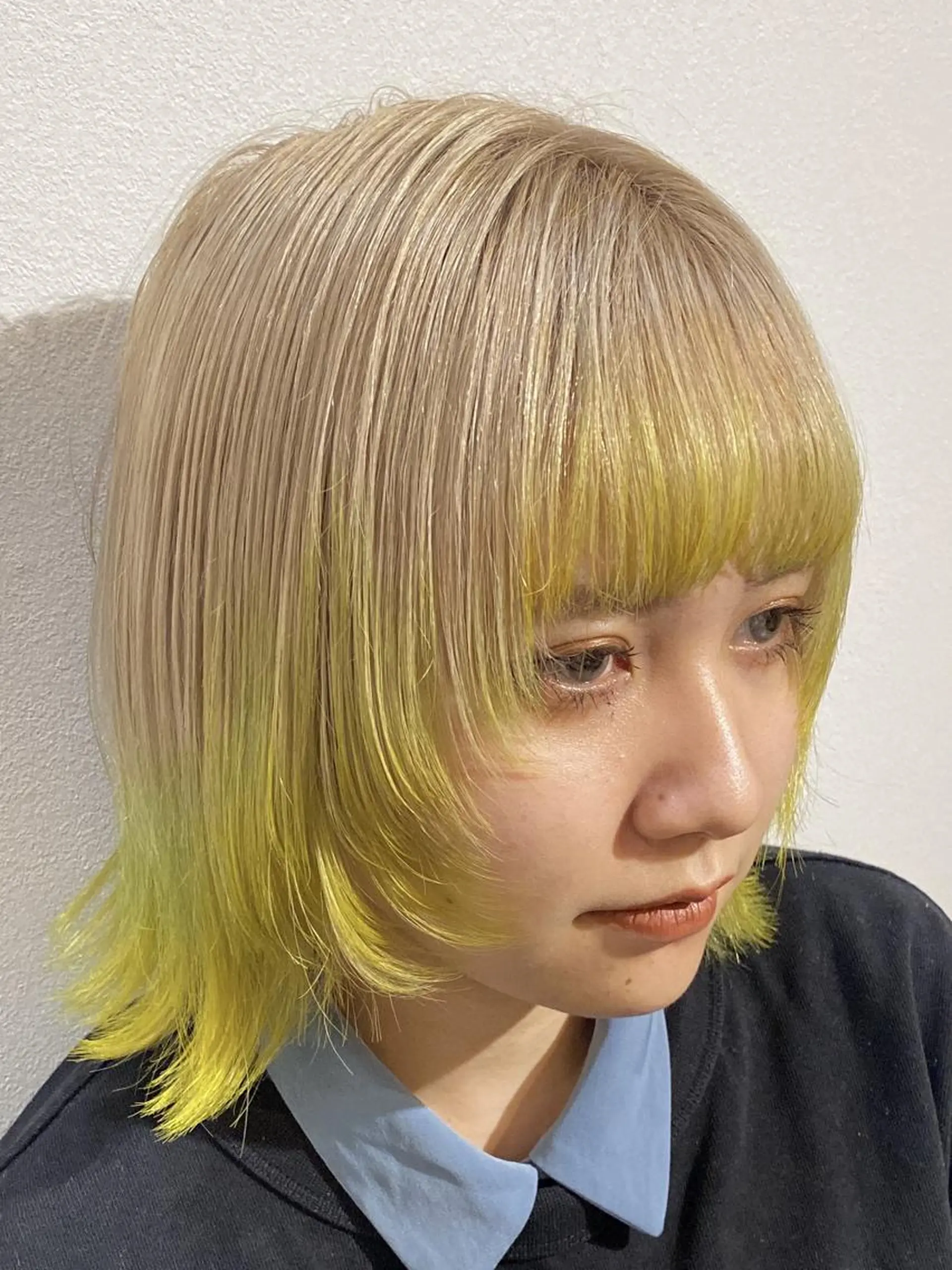 ミディアム カラー ヘアカラー トリートメント メンズパーマ/ メンズカット/タクヤのヘアスタイル