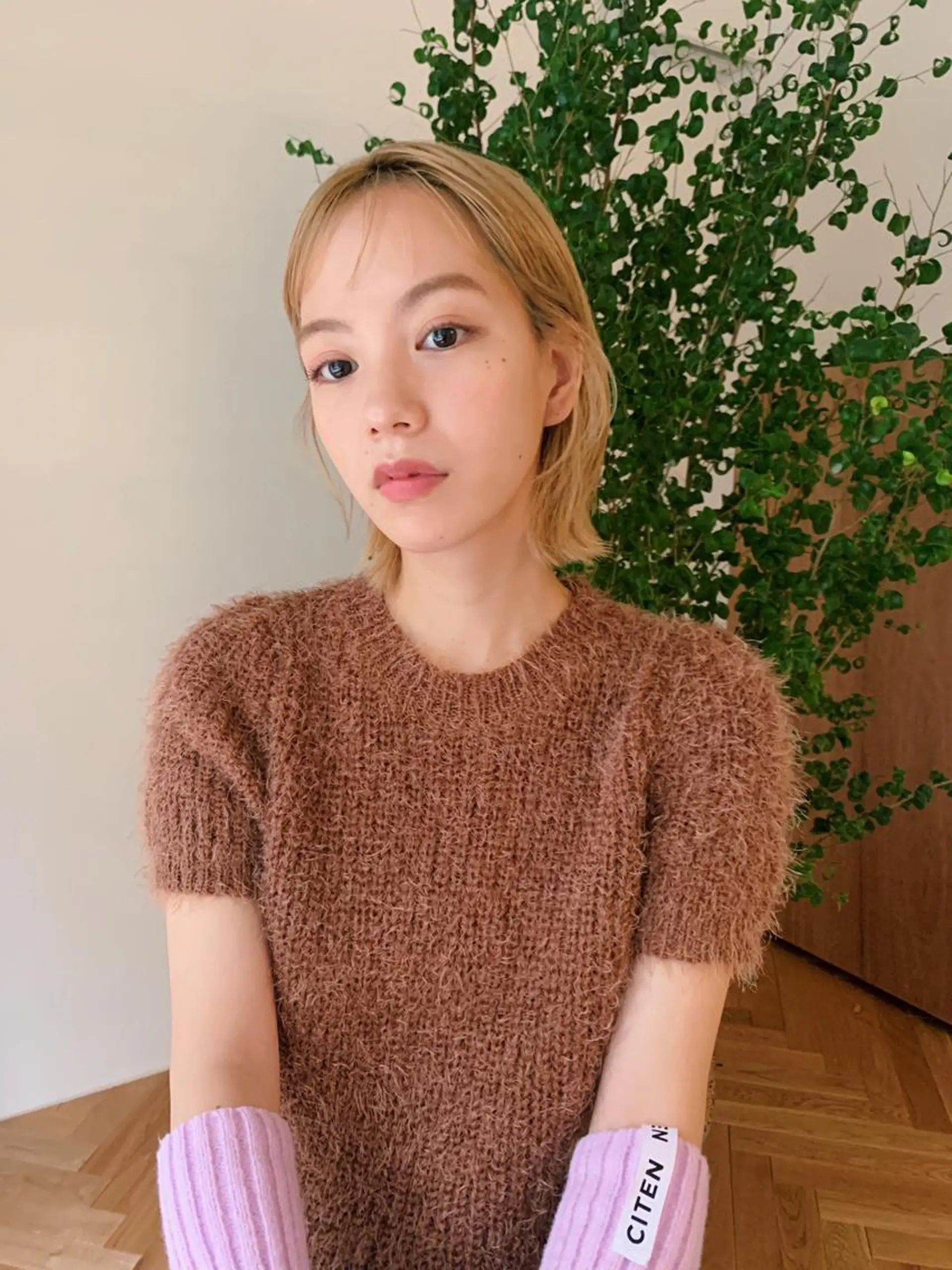 ミディアム カラー ハイトーンカラー ボブ ヘアカラー yupi🐈‍⬛ レイヤー/パーマのヘアスタイル