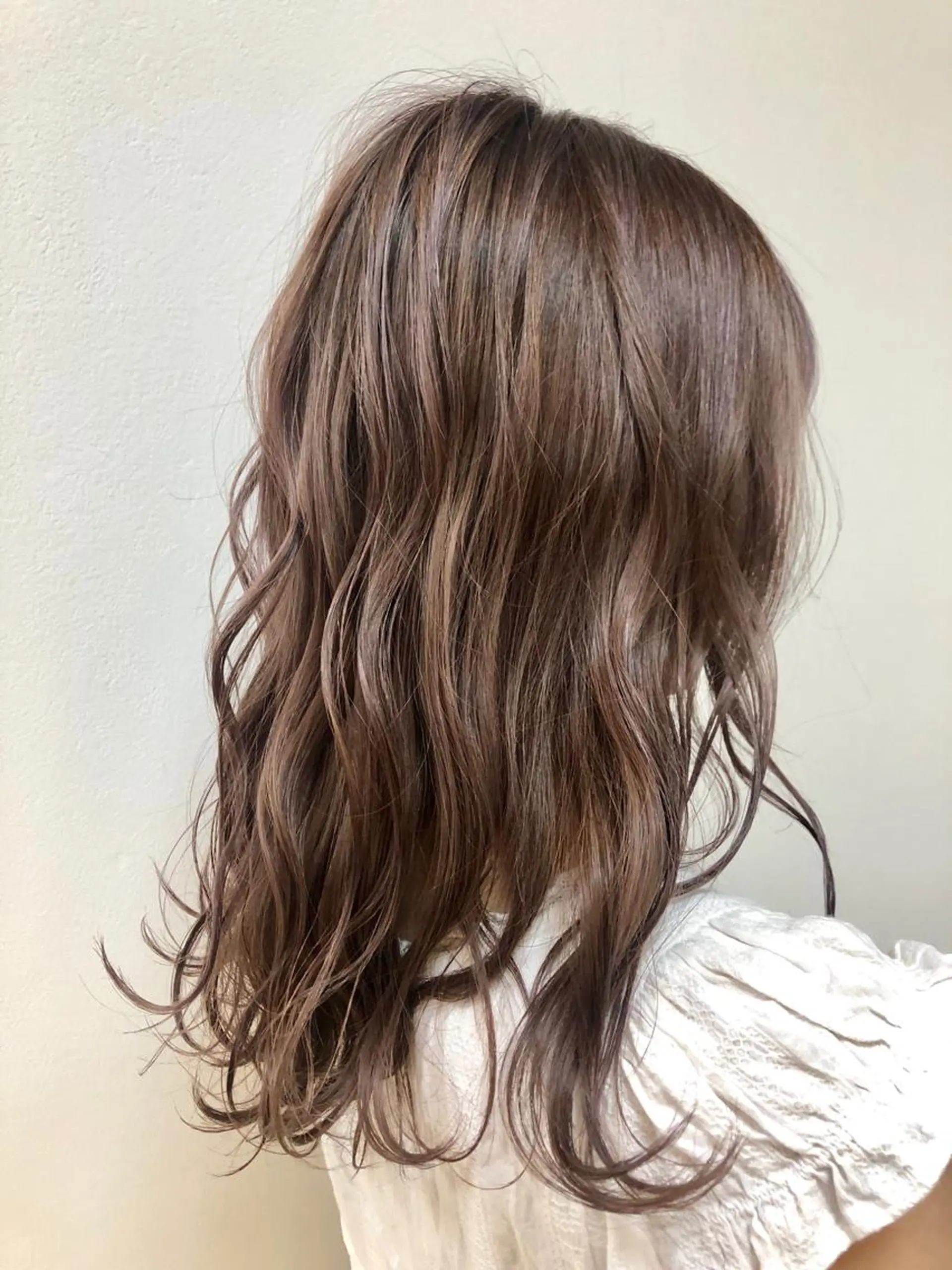 ロング カラー 似合わせ レイヤー須川のヘアスタイル