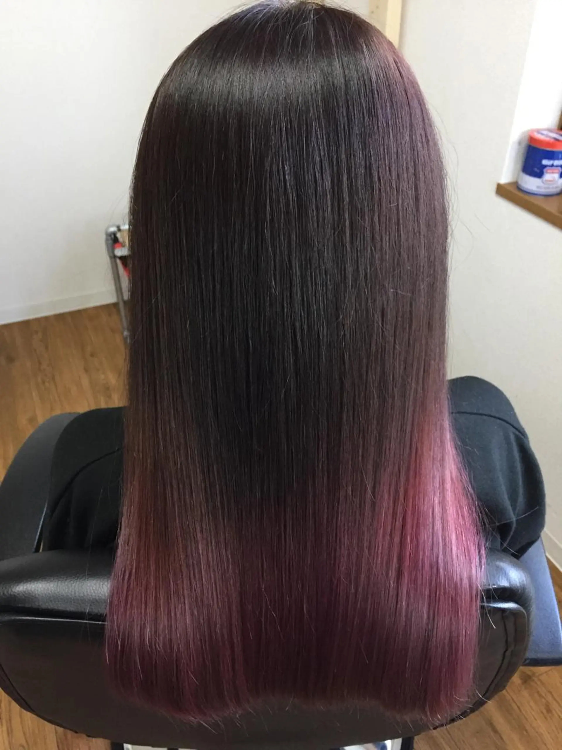 ロング カラー ブリーチ 縮毛矯正 カット 縮毛矯正 じょん 。のヘアスタイル