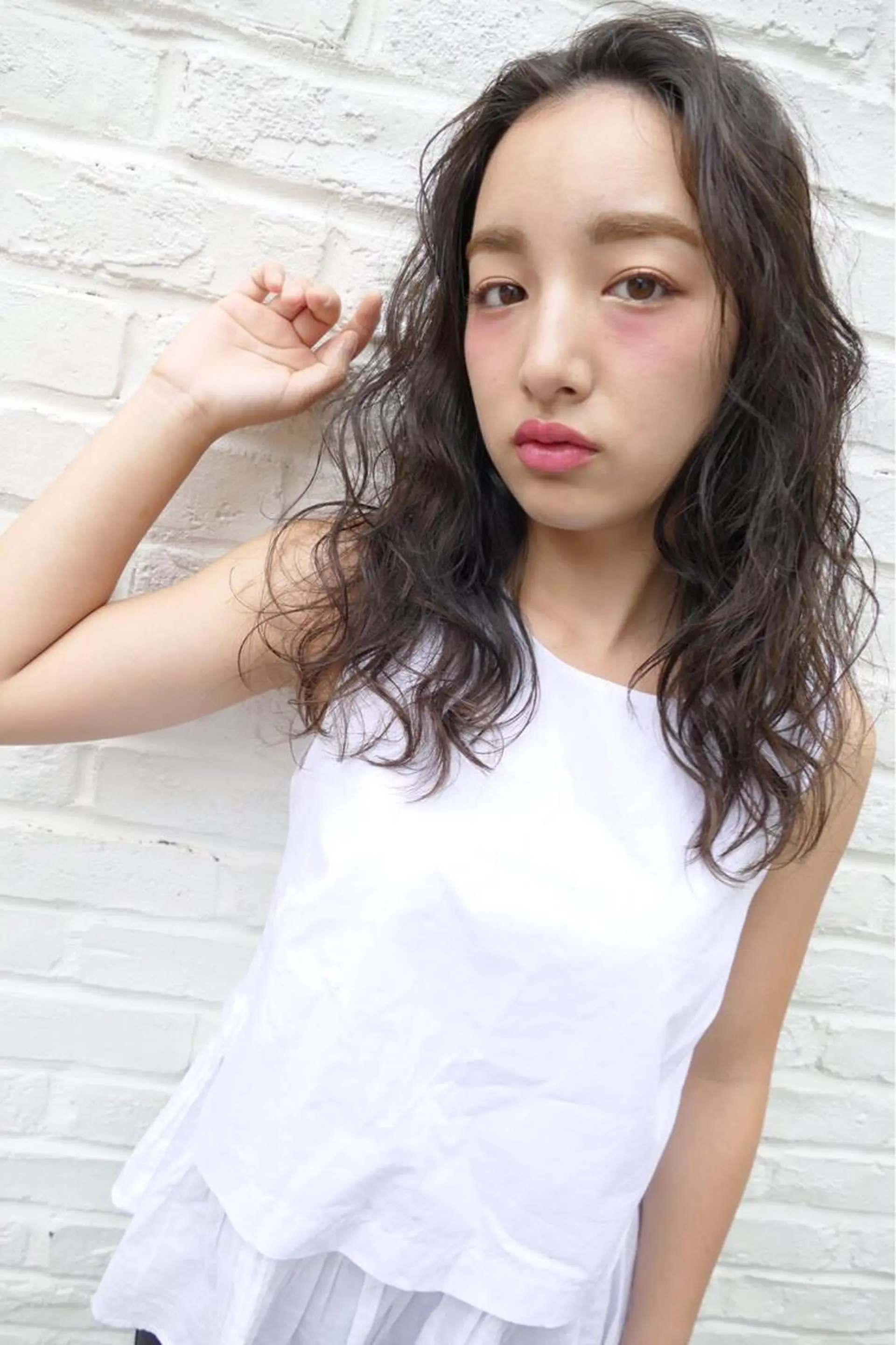 ロング sand&rose所属・逗子、パーマスタイル ナオイカイラのヘアスタイル