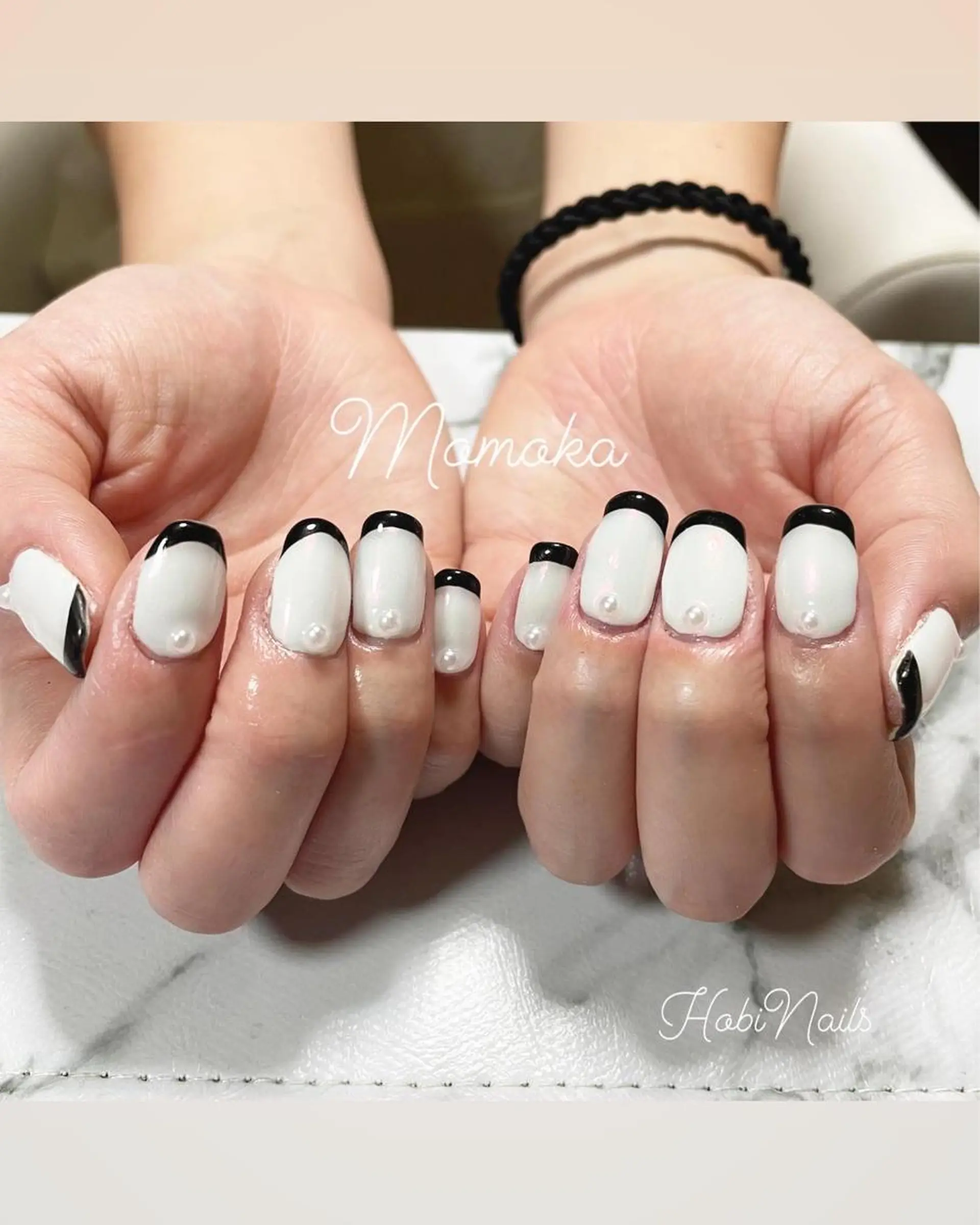 ネイル オーロラネイル フレンチネイル momoka_nails所属・Momo nailsalonのネイルデザイン