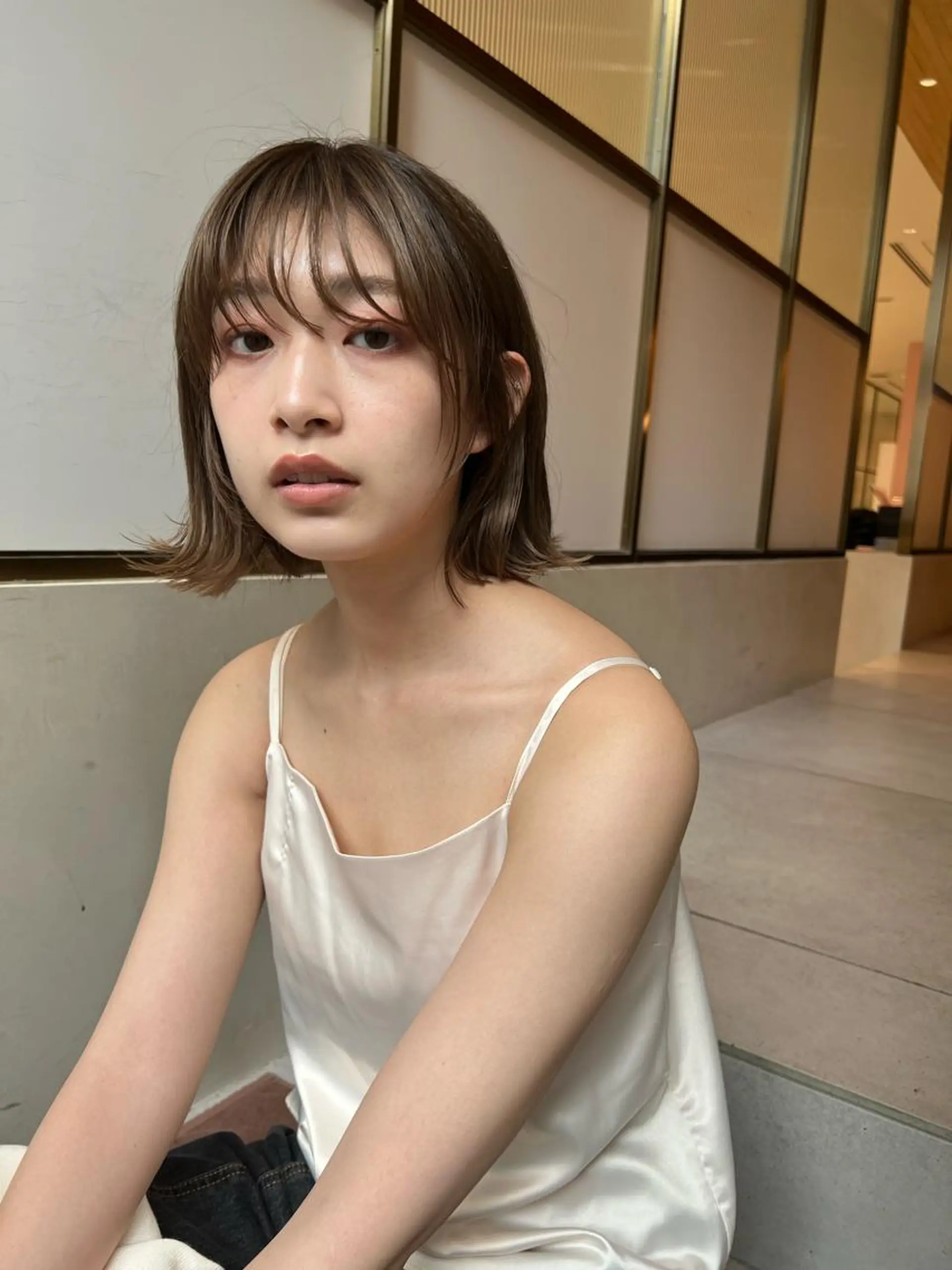 ショート レイヤー専門家 ダブルカラー修のヘアスタイル