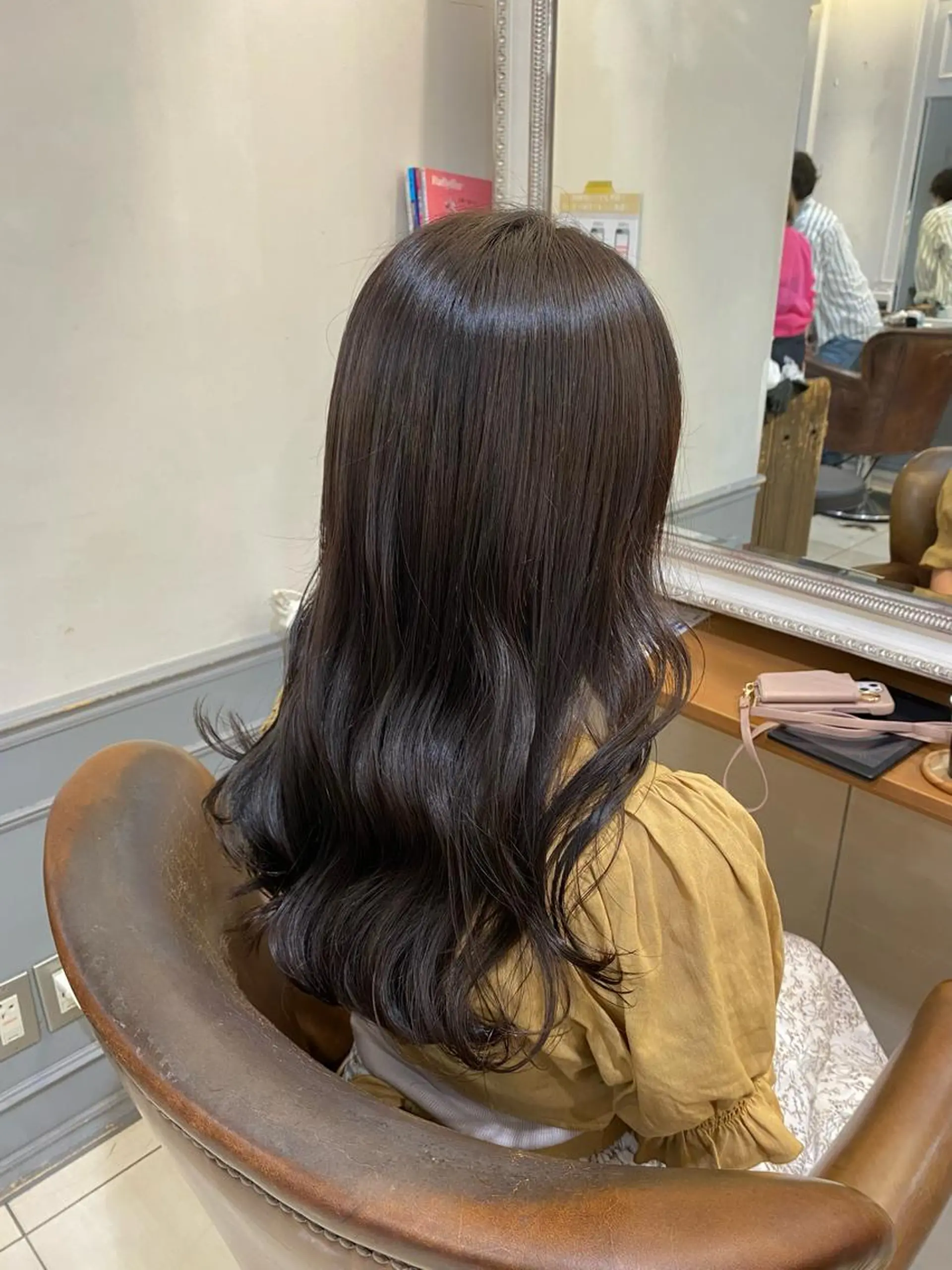 カラー 透明感カラー moeka 表参道のヘアスタイル