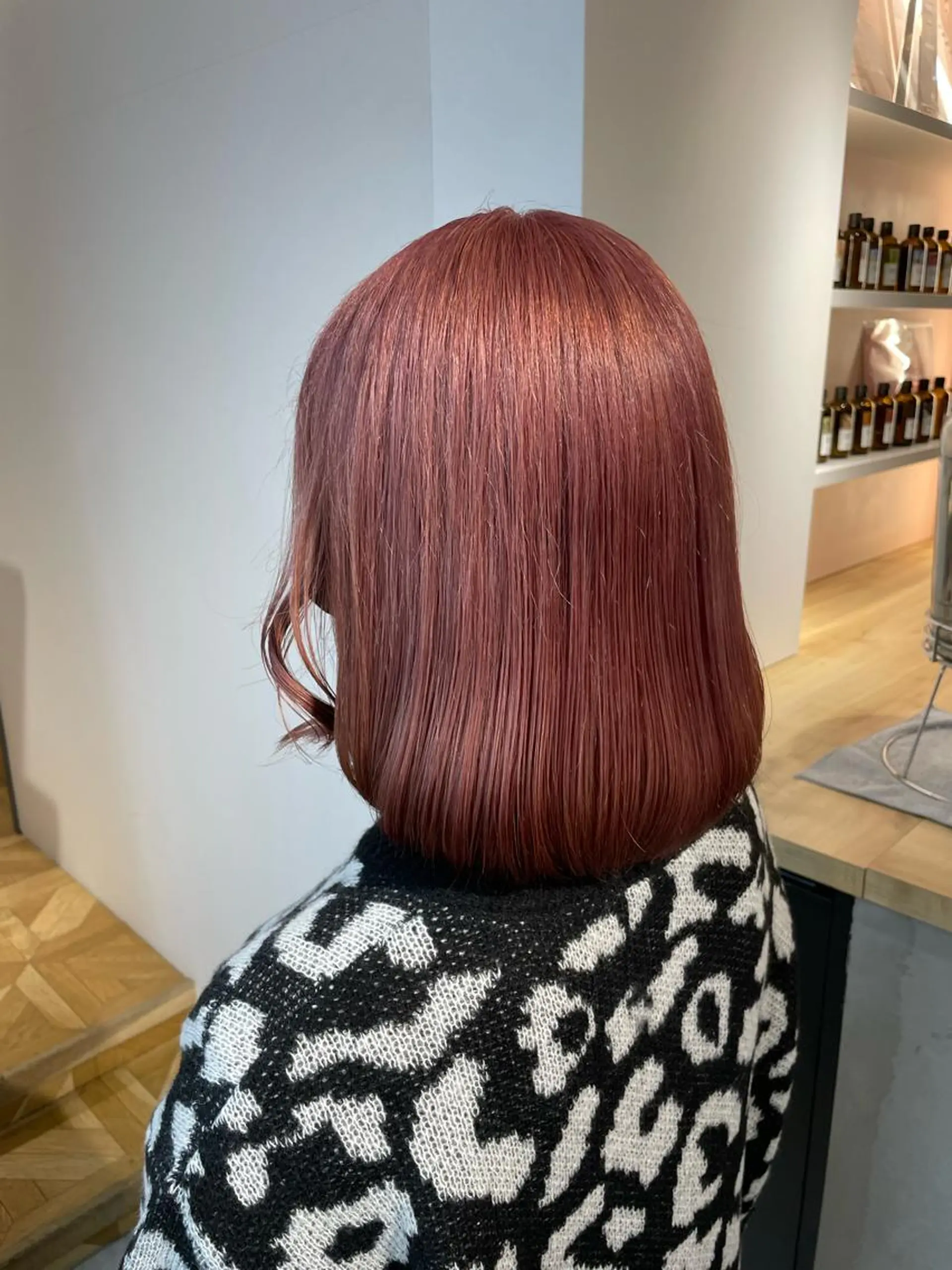 ミディアム カラー ピンクカラー 森 愛佳のその他イメージ