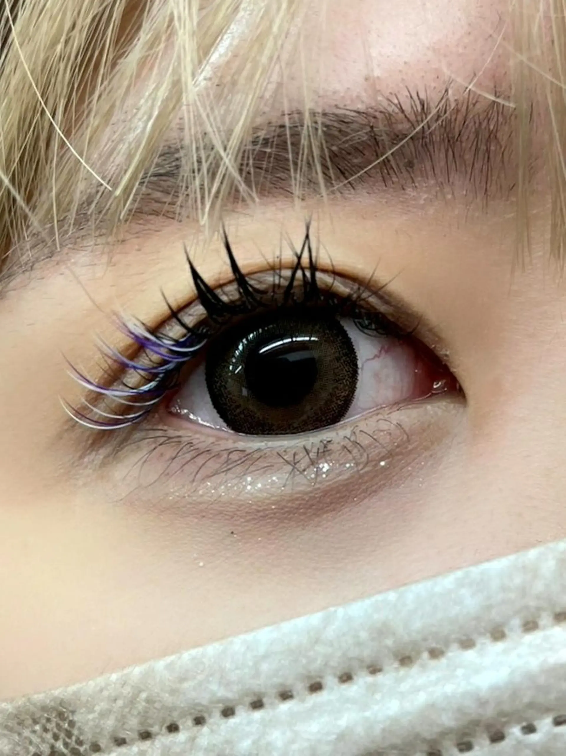 マツエク・マツパ Cカール セクシー 知久 絢音のヘアスタイル