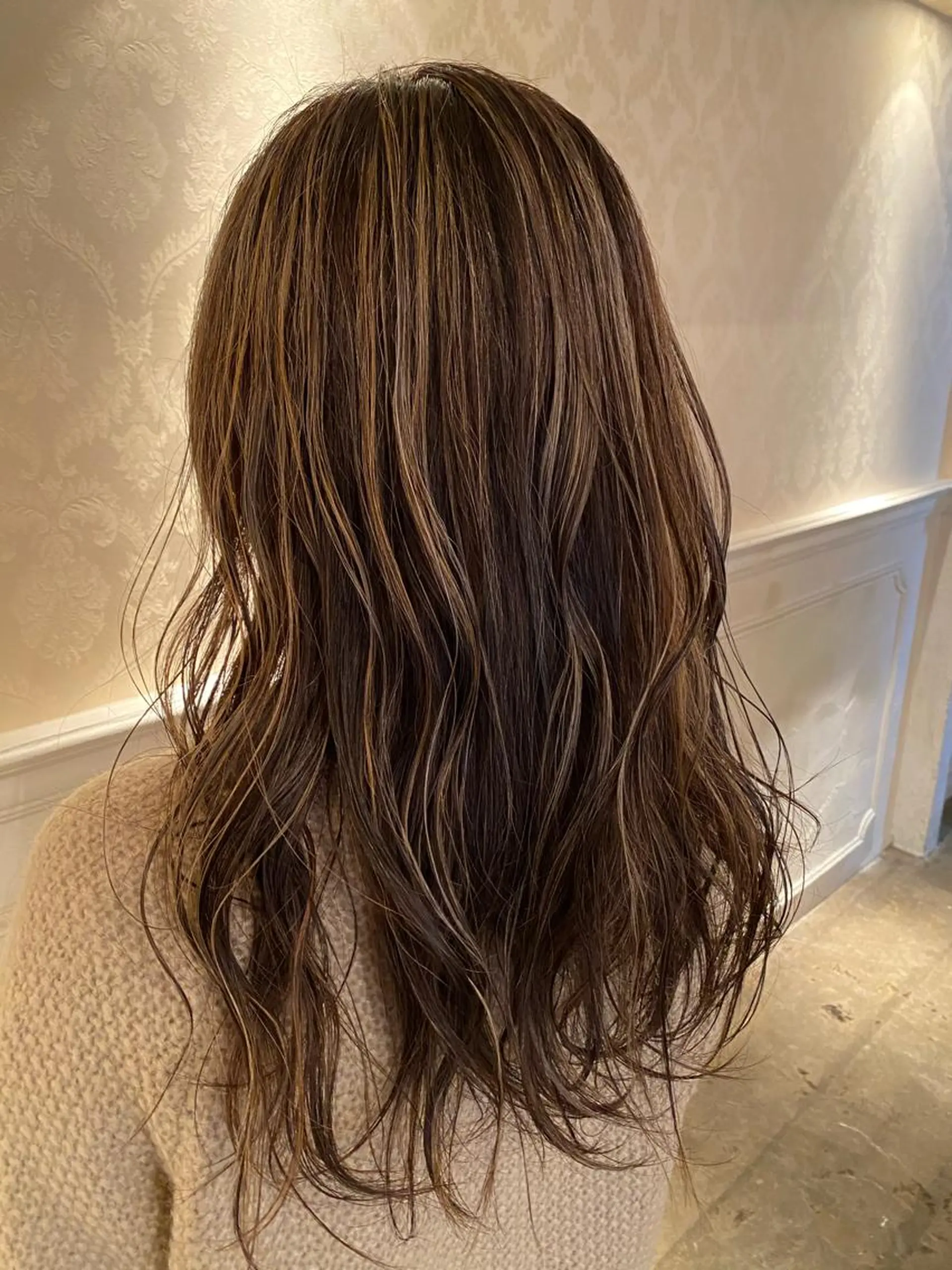 ロング カラー カット ヘアカラー 髪質改善／美髪矯正 林田和真のヘアスタイル