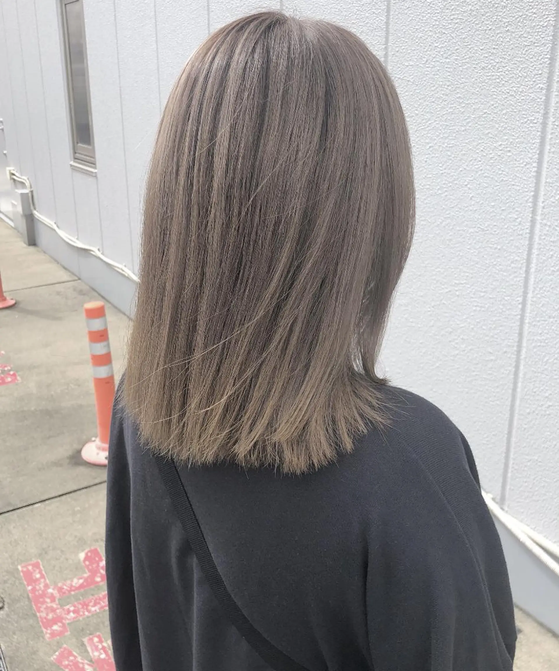 ミディアム カラー 髪質改善 Noe心斎橋店のヘアスタイル