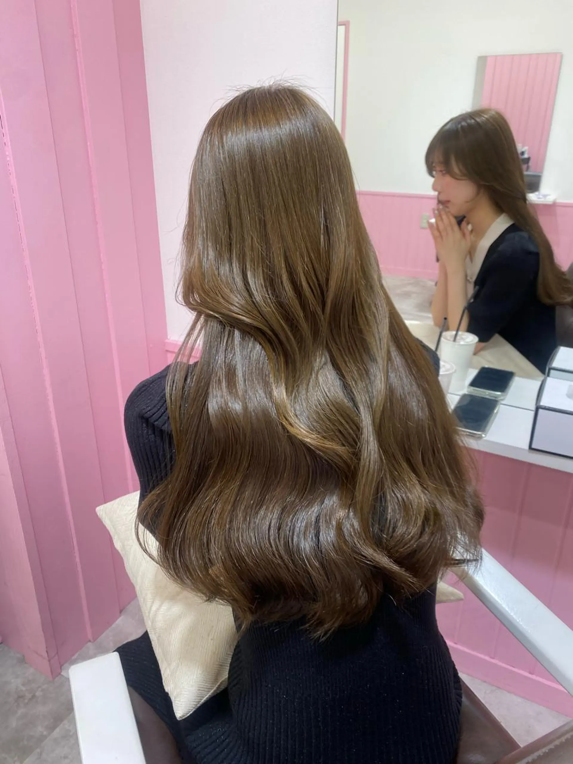 ロング 髪質改善韓国レイヤー SHIORI🦋のヘアスタイル