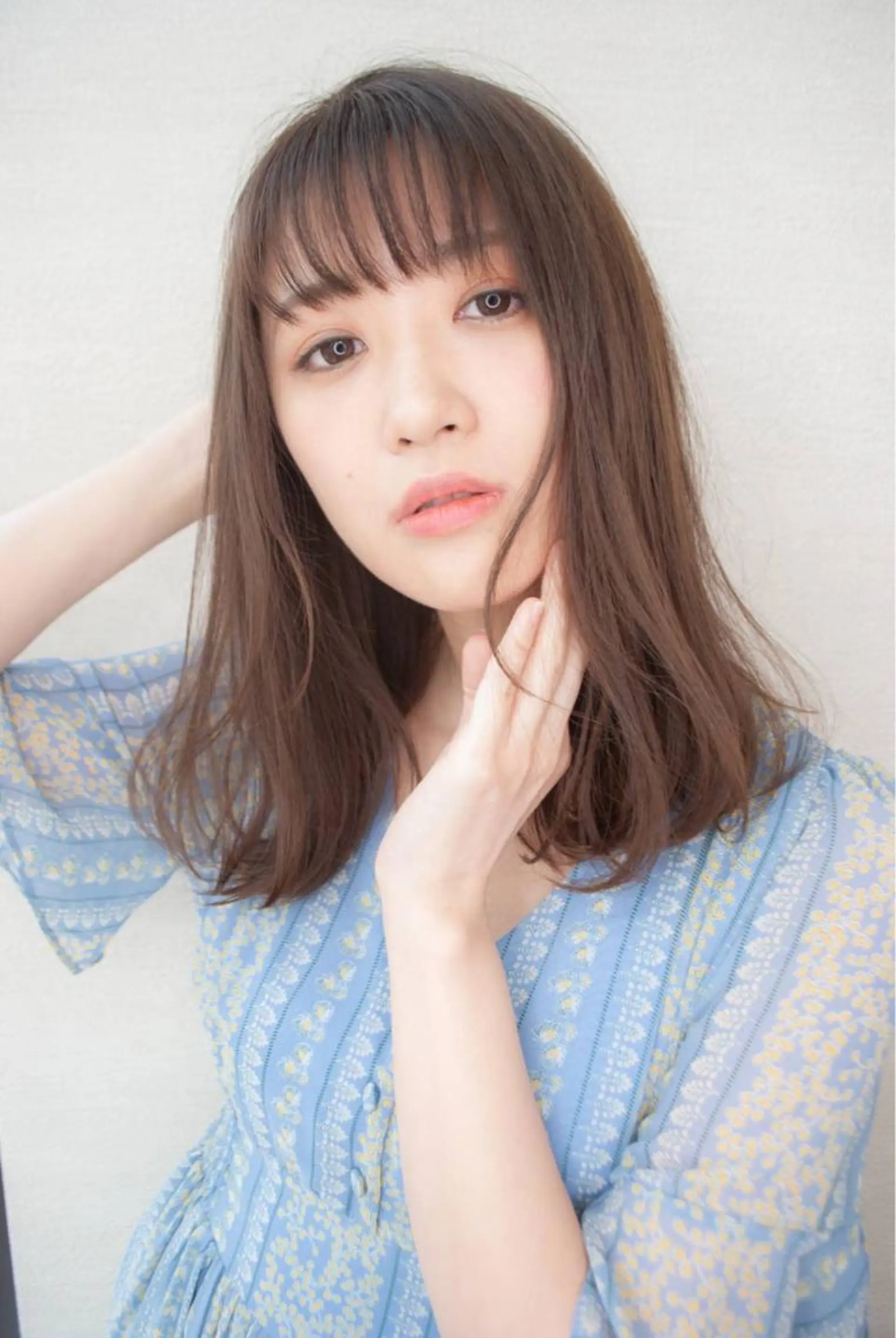 セミロング パーマ 縮毛矯正 トリートメント Avalon所属・Hiroshi ヒロシのヘアスタイル