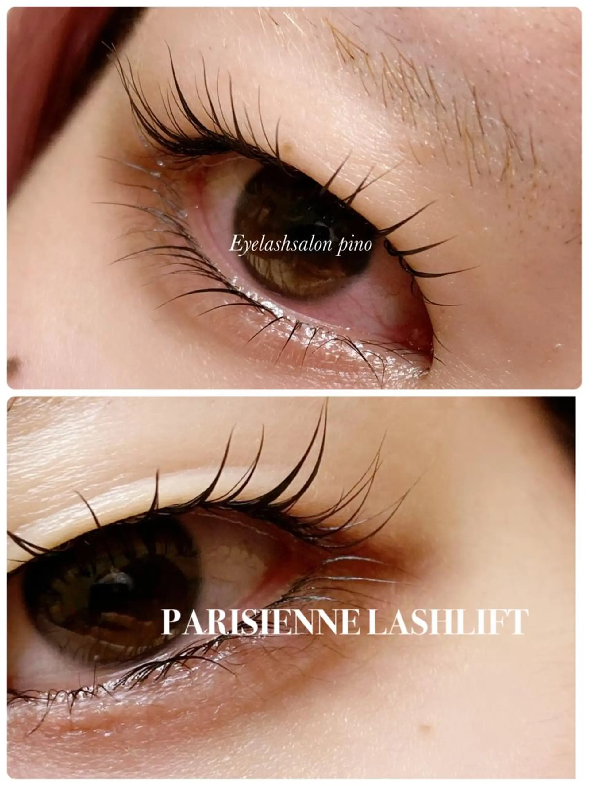 マツエク・マツパ パリジェンヌラッシュリフト 下まつげエクステ EYELASHSALON  PINO所属・eyelash salon PINOのマツエク・マツパデザイン