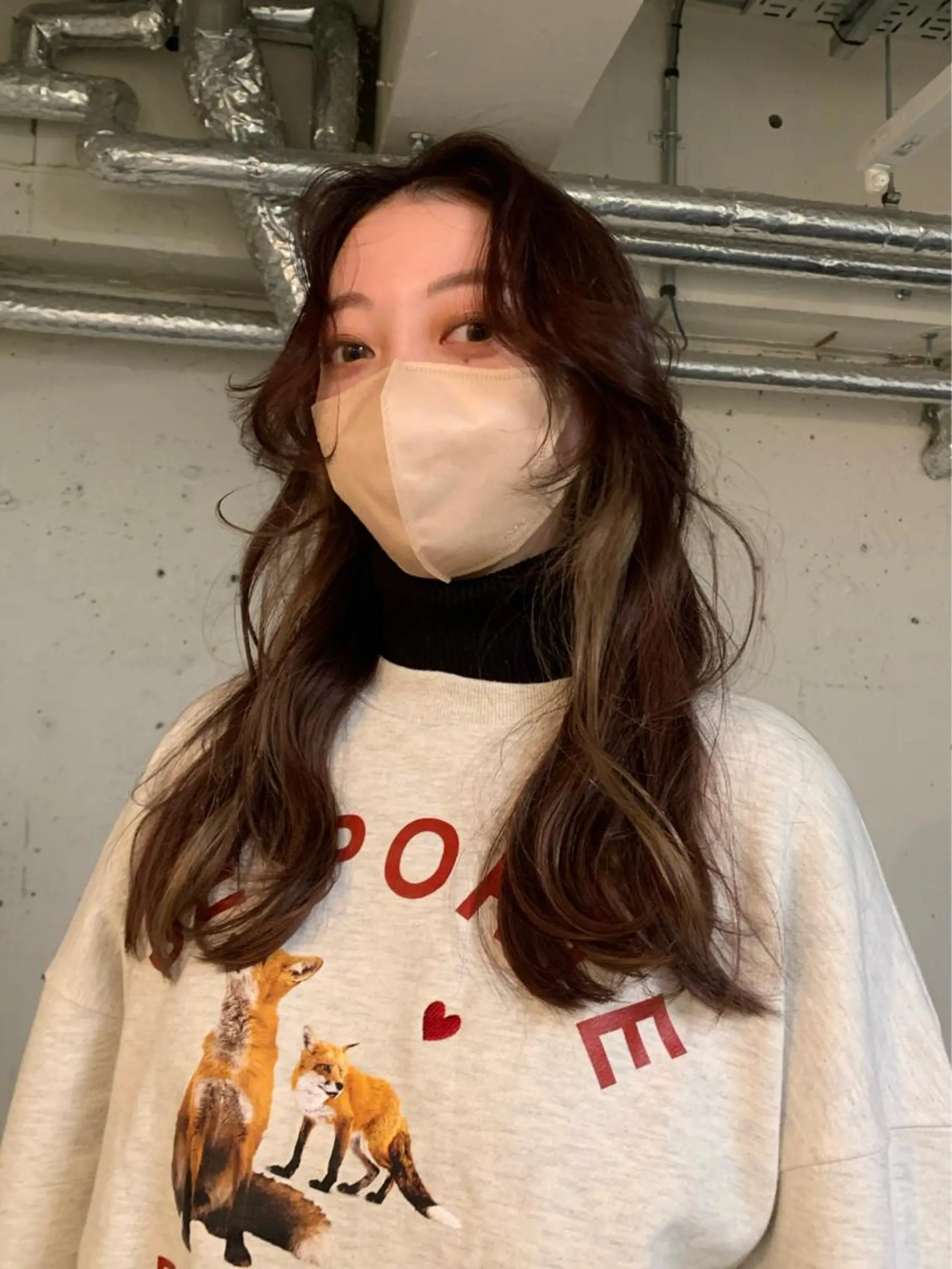 ロング カラー ハッシュカット/ MAYAのヘアスタイル